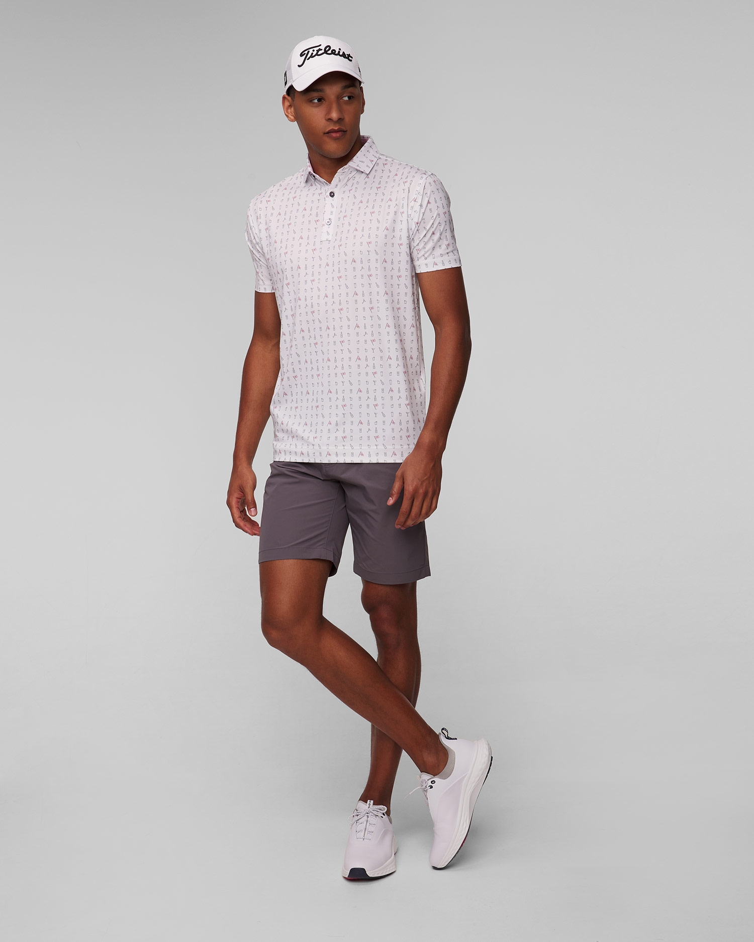 Bílé pánské golfové boty FootJoy Fj Quantum