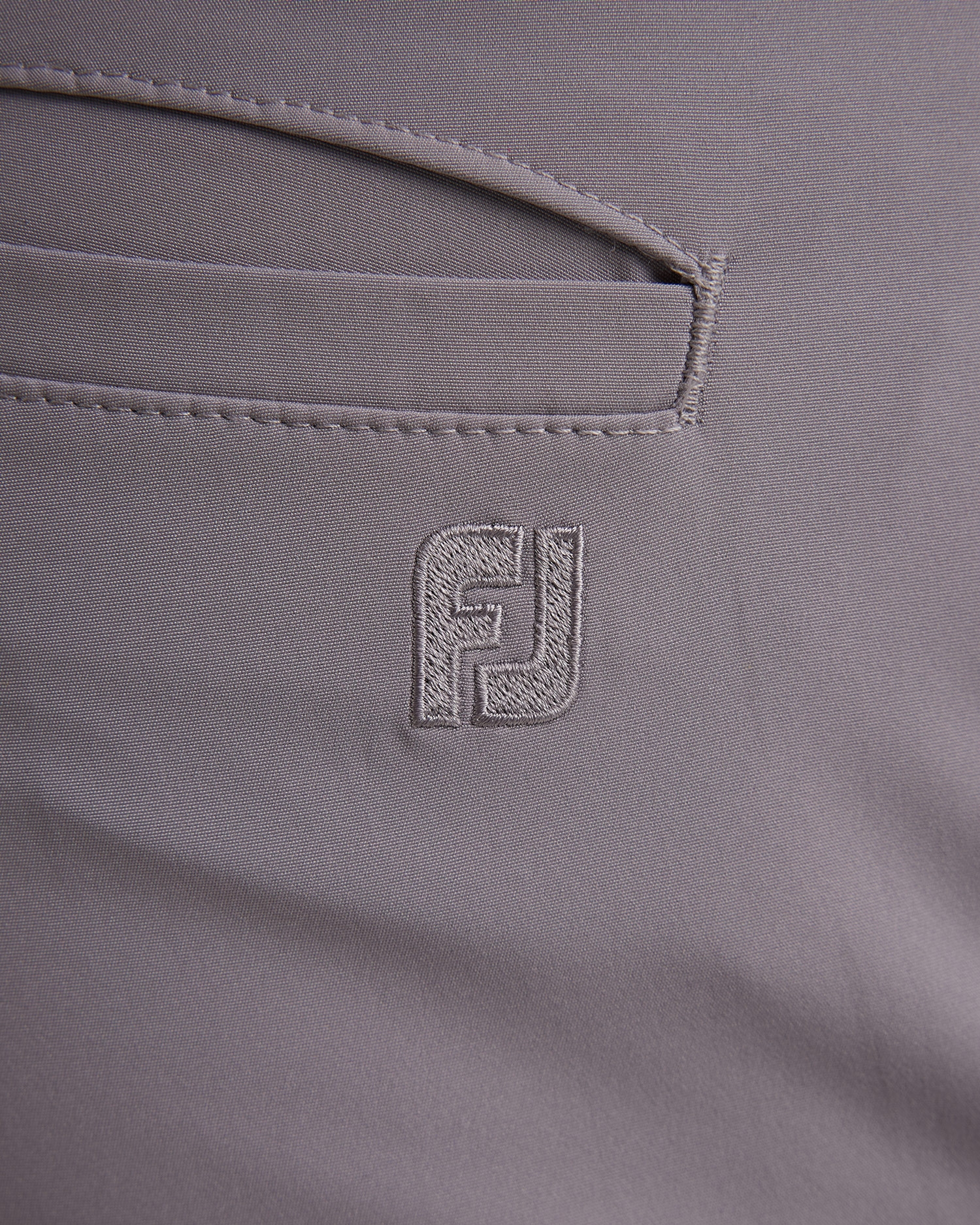 Světle šedé pánské kraťasy FootJoy Eu FJ Par Golf Short