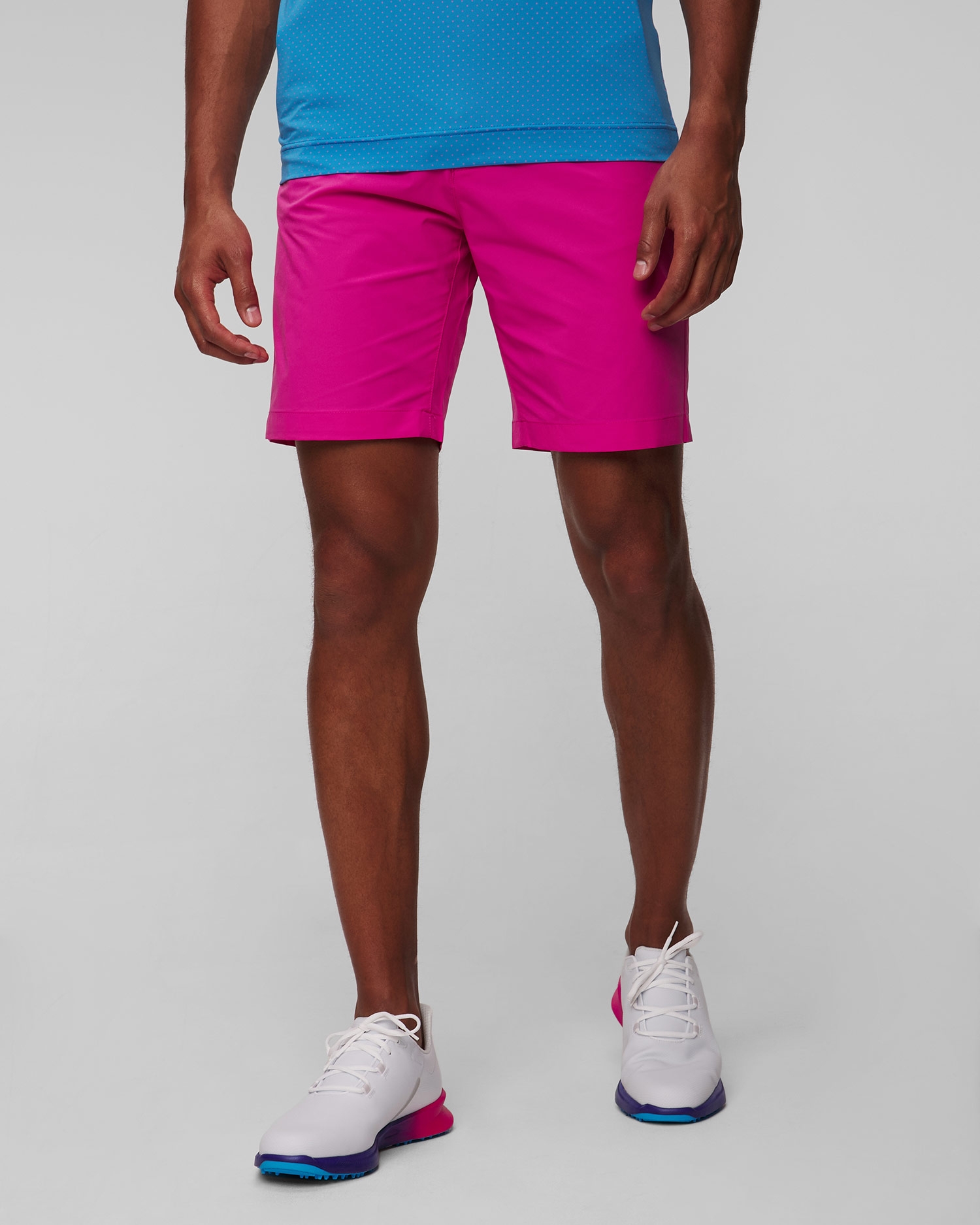 Pánské růžové kraťasy FootJoy Eu FJ Par Golf Short