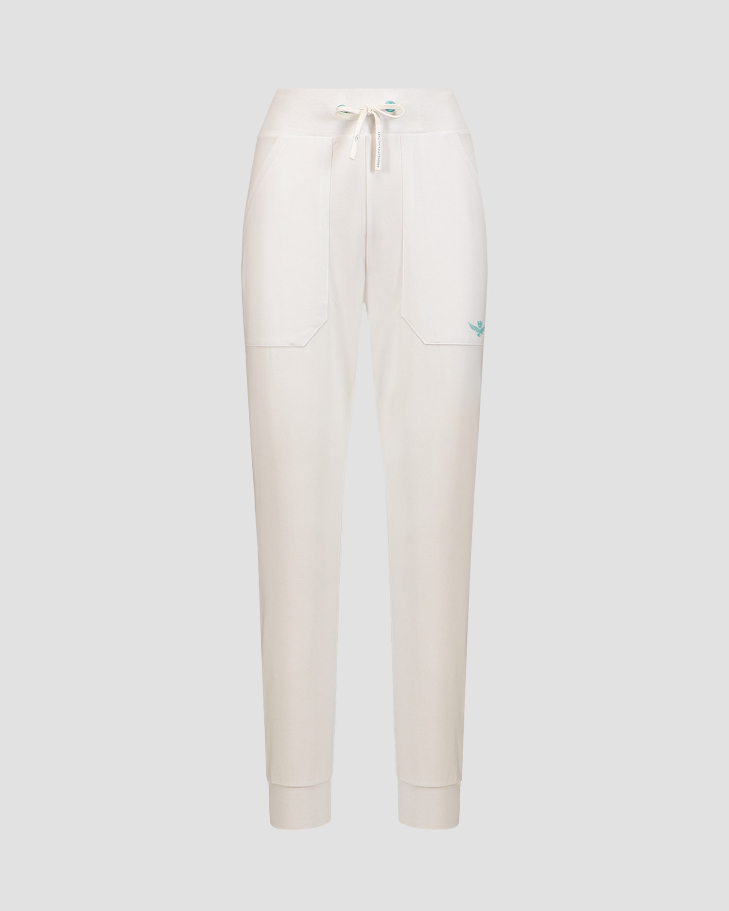 Bílé dámské tepláky Aeronautica Militare