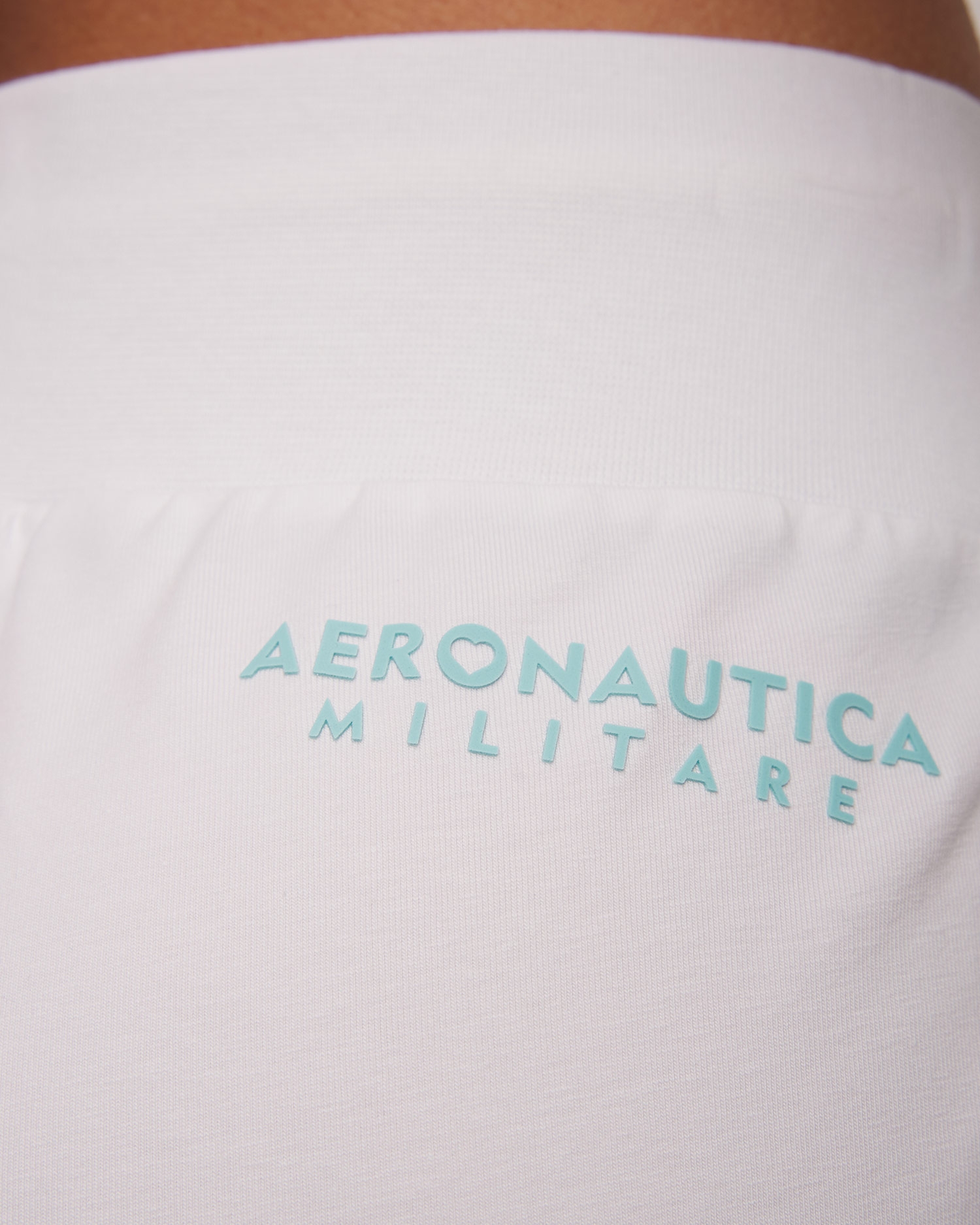 Bílé dámské tepláky Aeronautica Militare