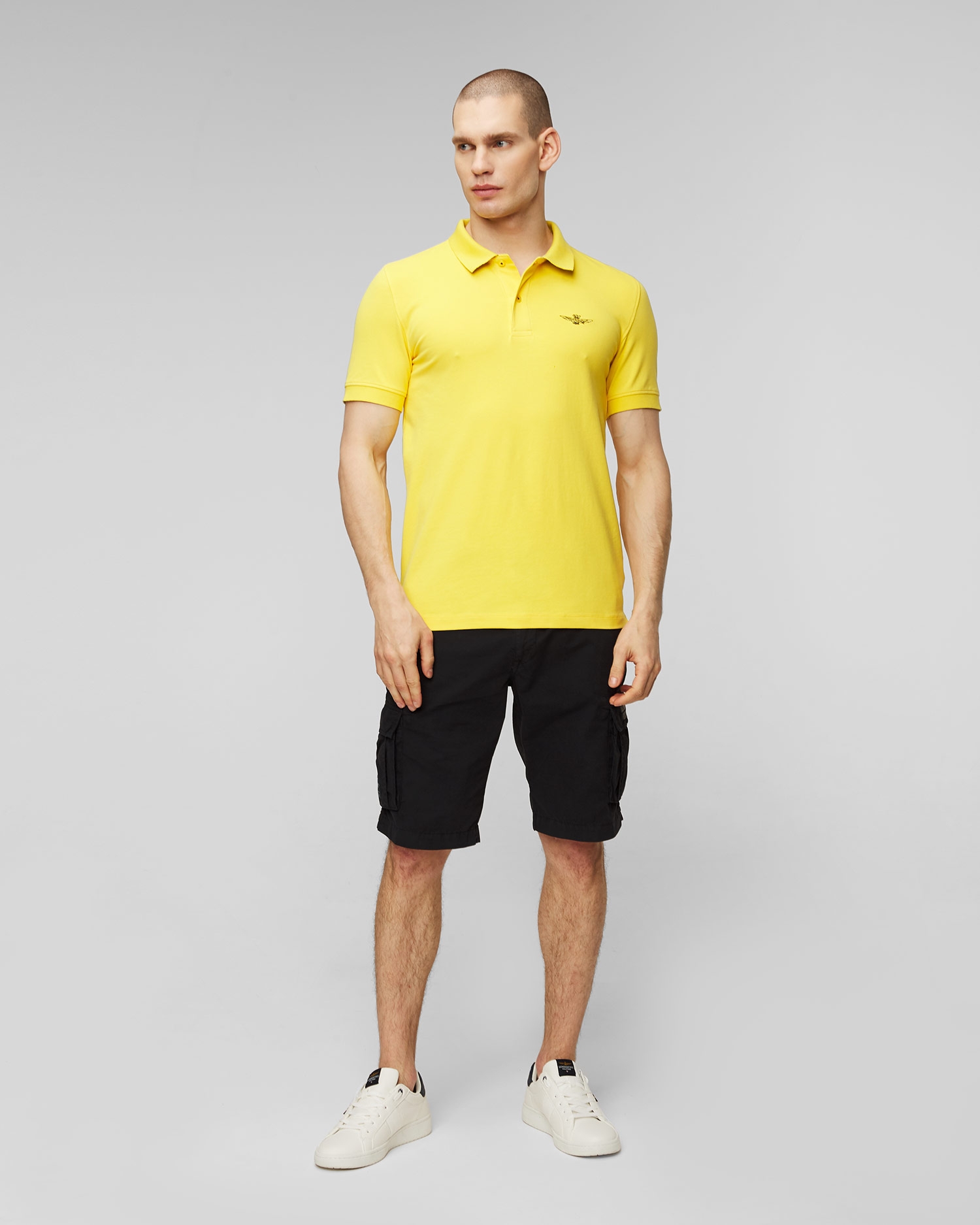 Žlutá pánská polokošile Aeronautica Militare