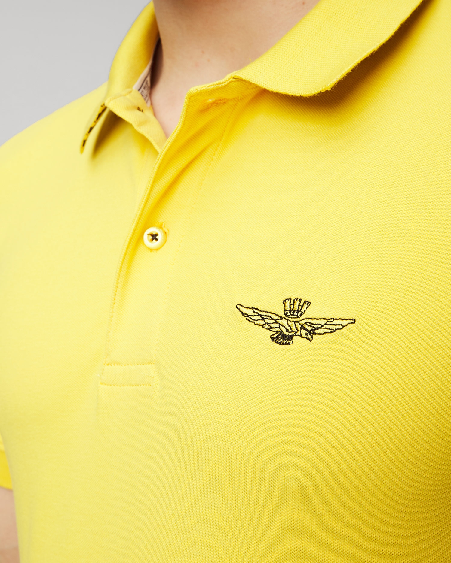 Žlutá pánská polokošile Aeronautica Militare