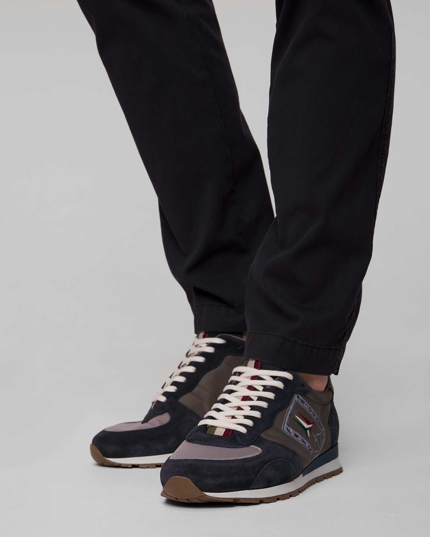 Kožené pánské boty Aeronautica Militare