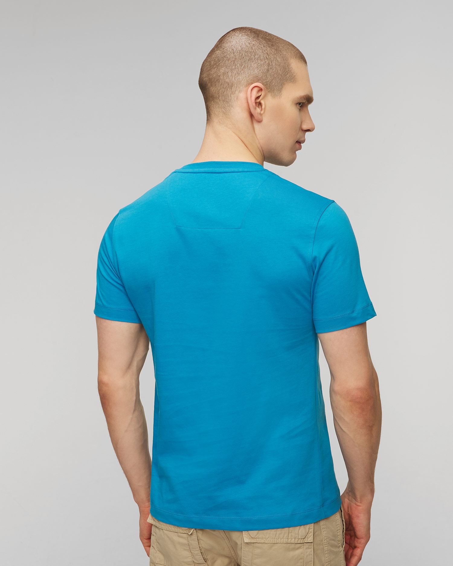 Modré pánské tričko Aeronautica Militare