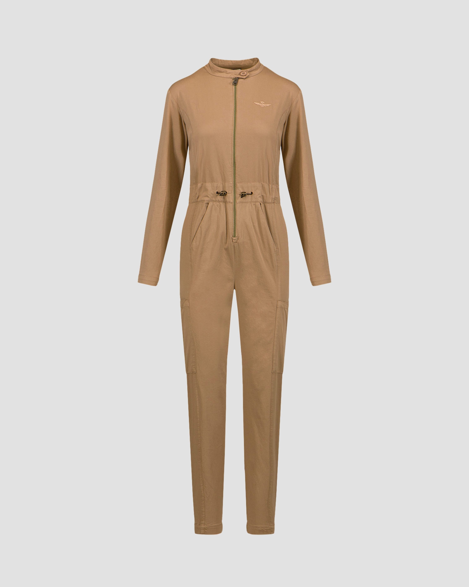 Hnědý dámský overal Aeronautica Militare