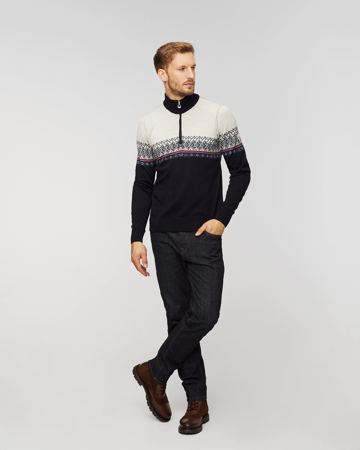 Pánský vlněný svetr Dale of Norway Hovden