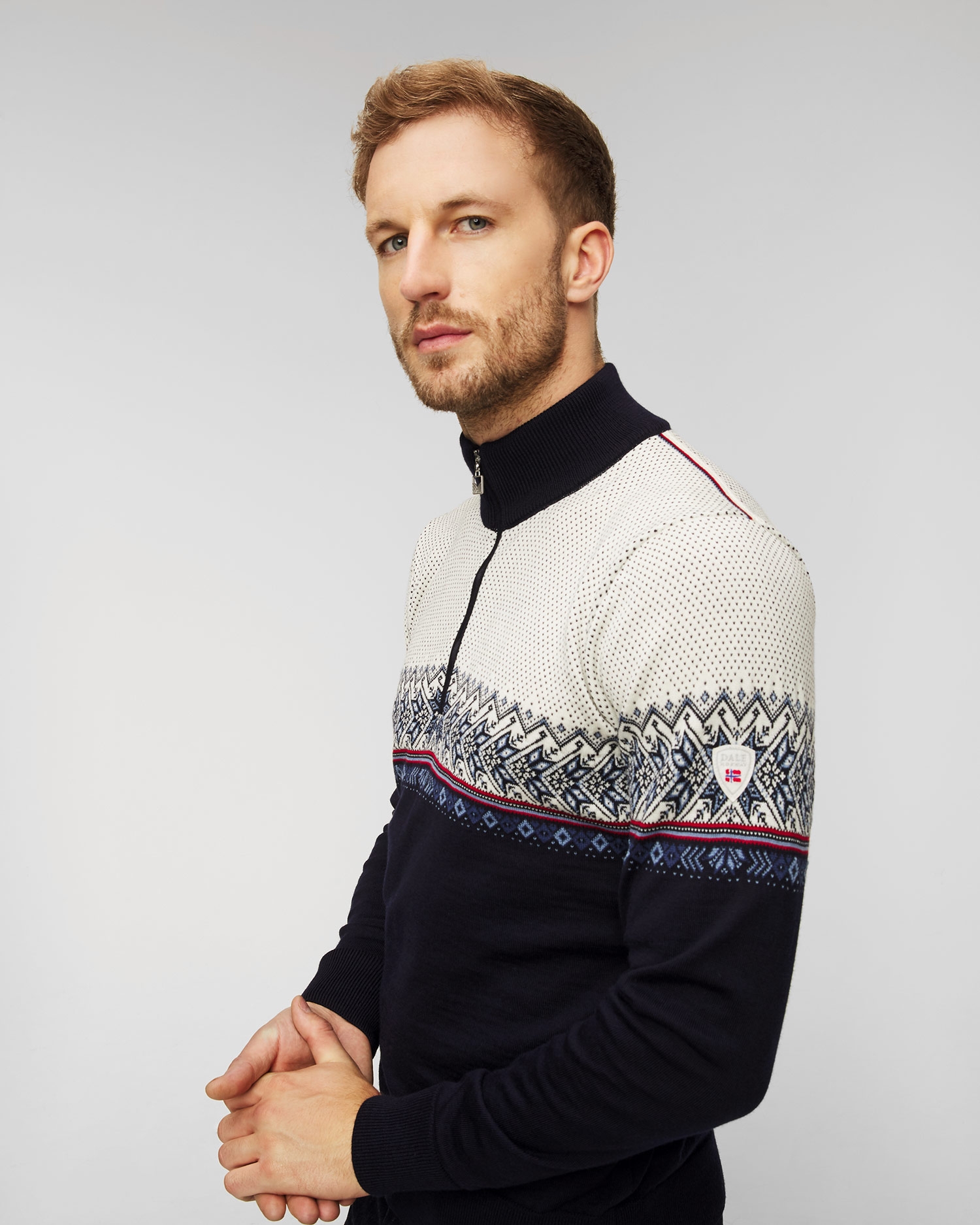 Pánský vlněný svetr Dale of Norway Hovden