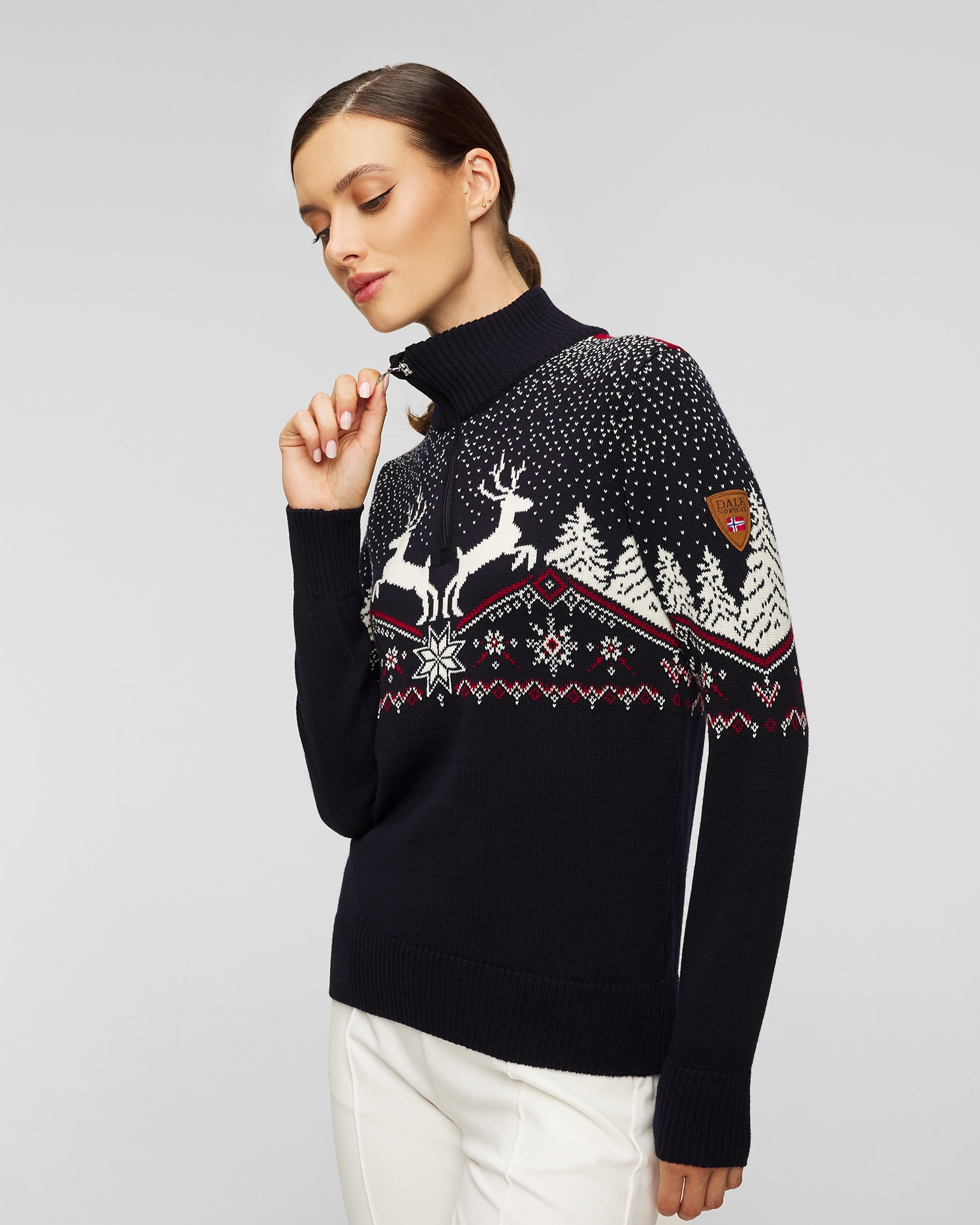 Dámský vlněný svetr Dale of Norway Dale Christmas