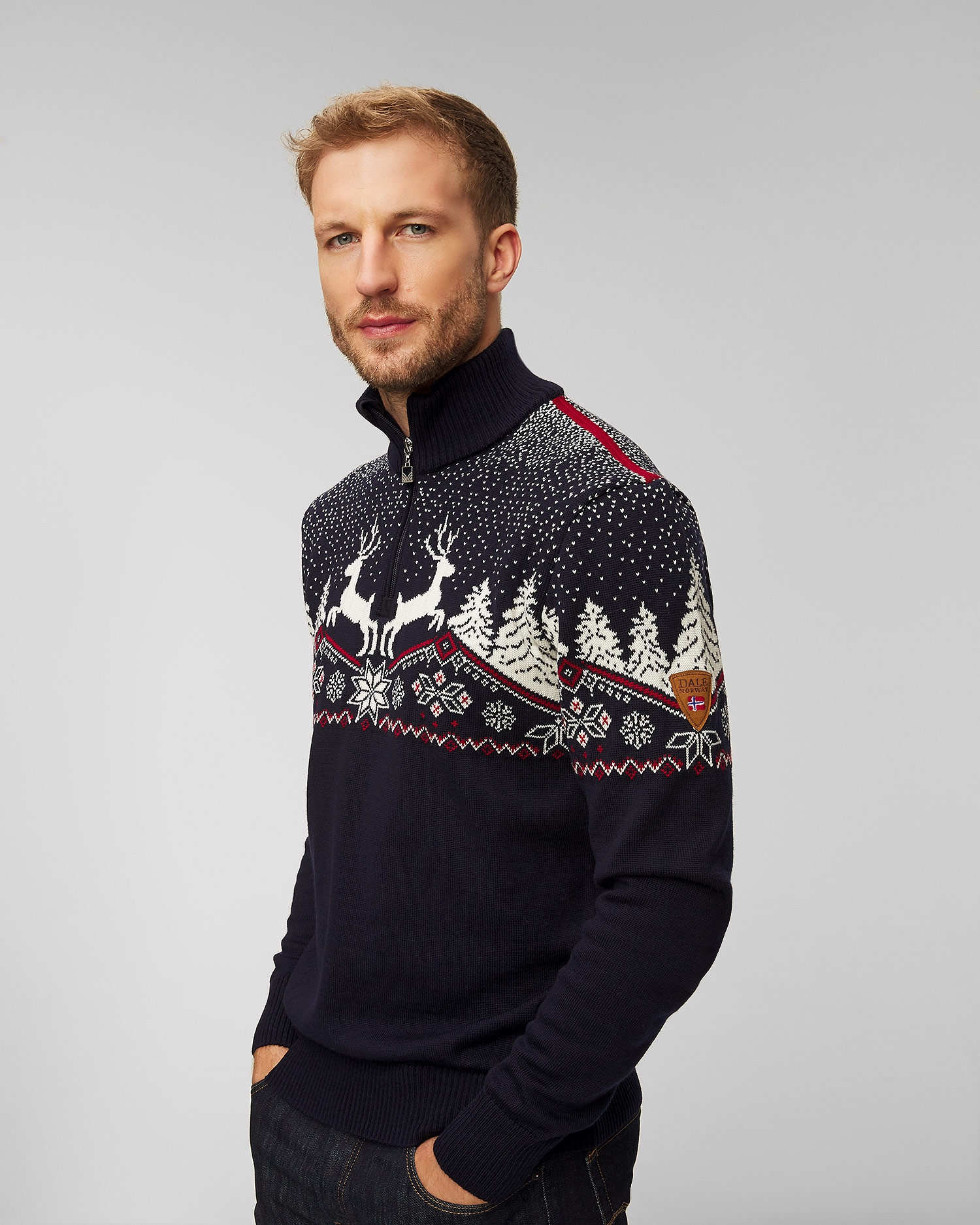 Pánský vlněný svetr Dale of Norway Dale Christmas