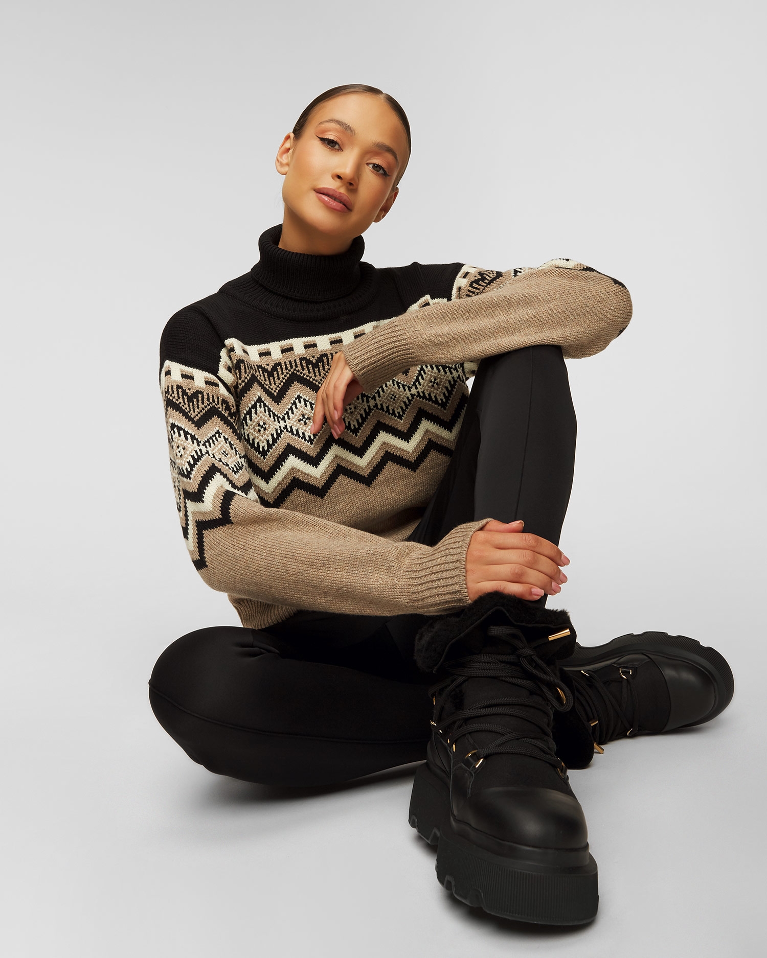 Dámský vlněný rolák Dale of Norway Randaberg