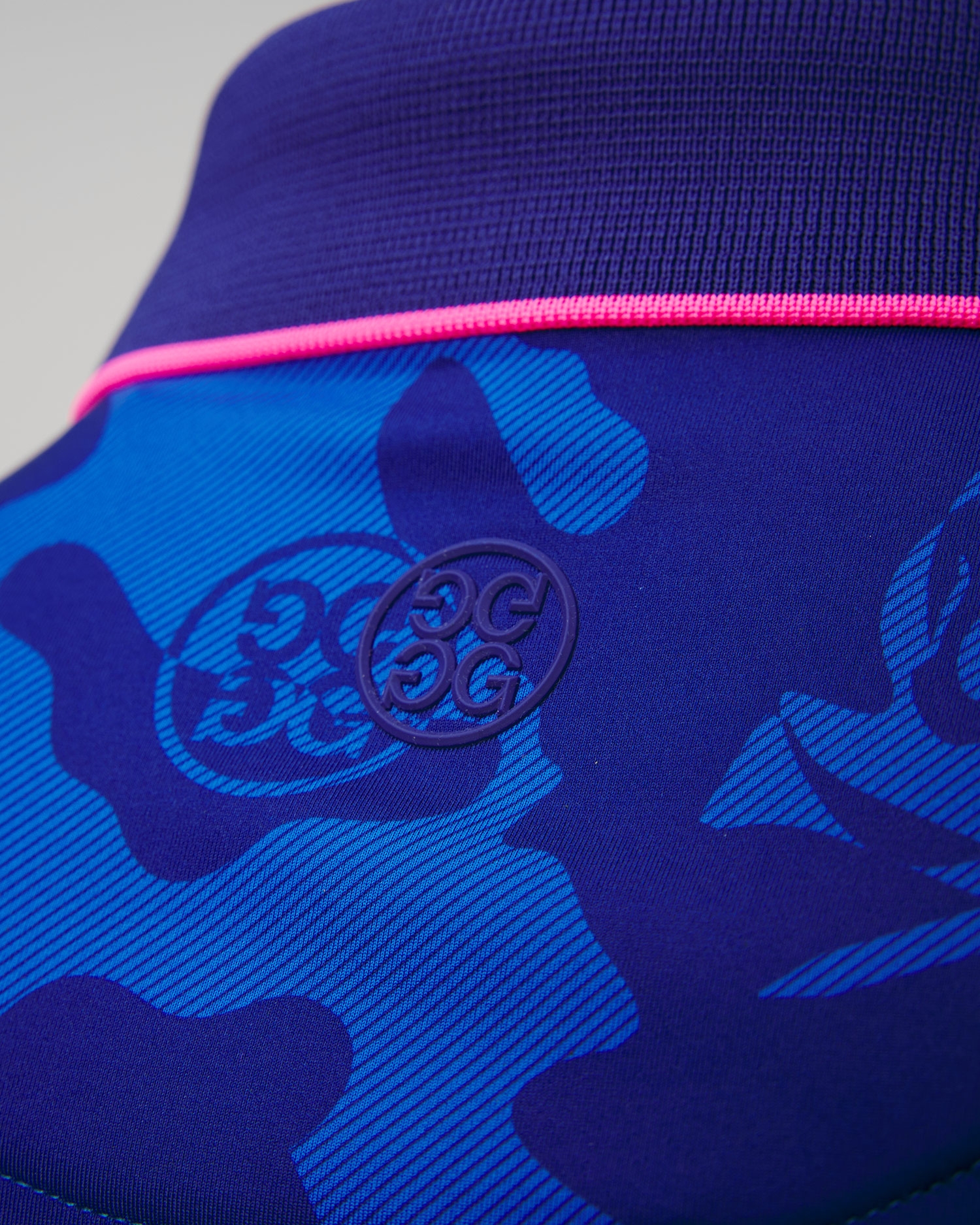 Tmavě modrá pánská polokošile G/Fore Exploded Camo Tech Jersey Polo