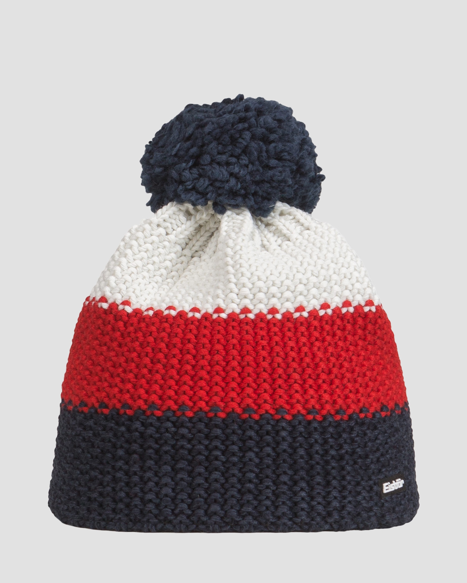 Bonnet EISBAR STAR POMPON MÜ, Couleur: Czerwony,Biały