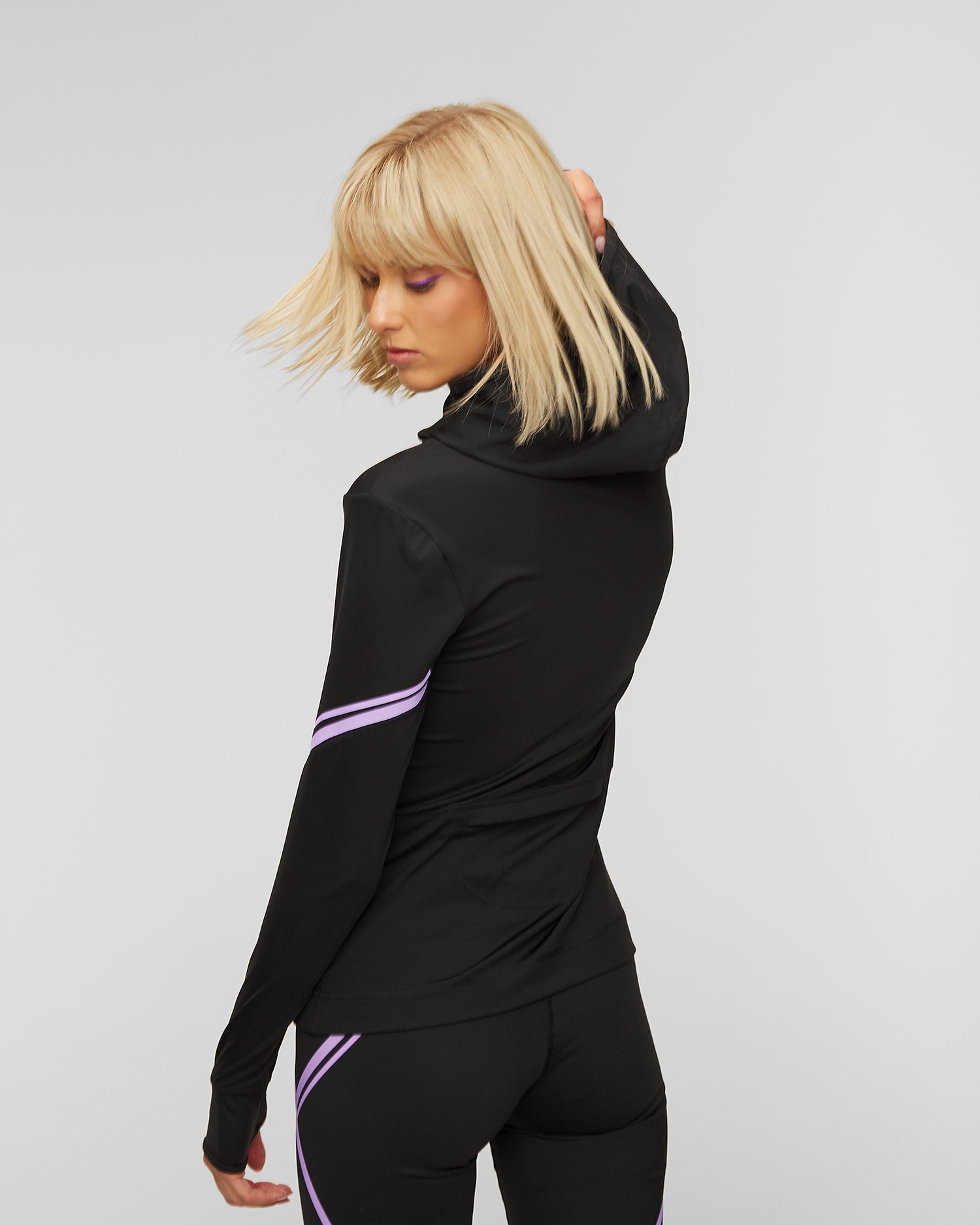 Mikina s kapucou Adidas by Stella McCartney Tpa Ls