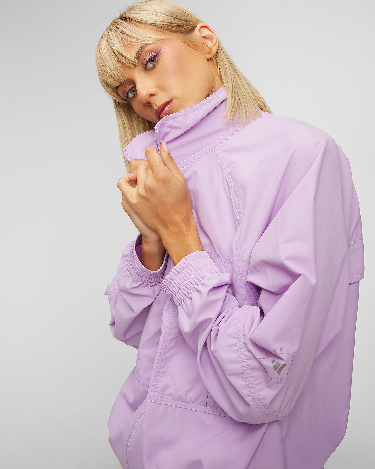 Mikina na zip Adidas by Stella McCartney Woven Tt