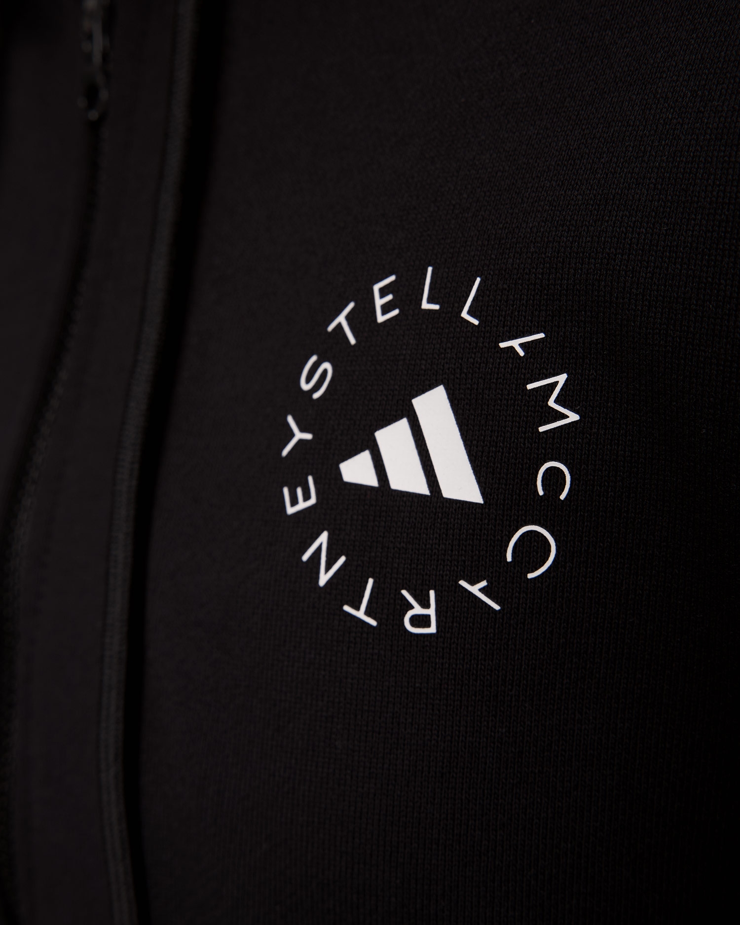 Dámská černá mikina Adidas by Stella McCartney ASMC Crop Hoodie