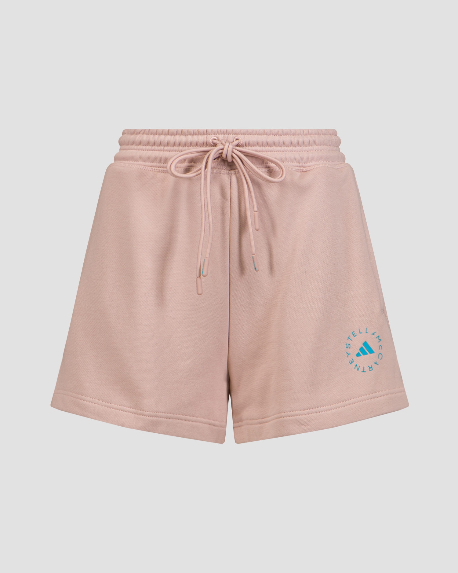 Růžové dámské teplákové šortky Adidas by Stella McCartney ASMC