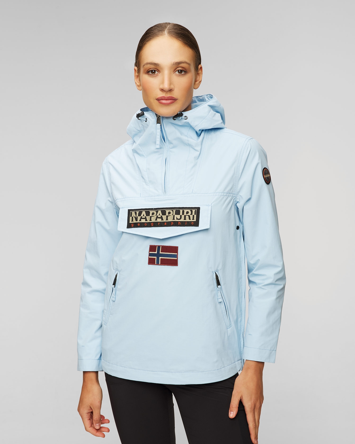 Světle modrá dámská bunda Napapijri Rainforest S