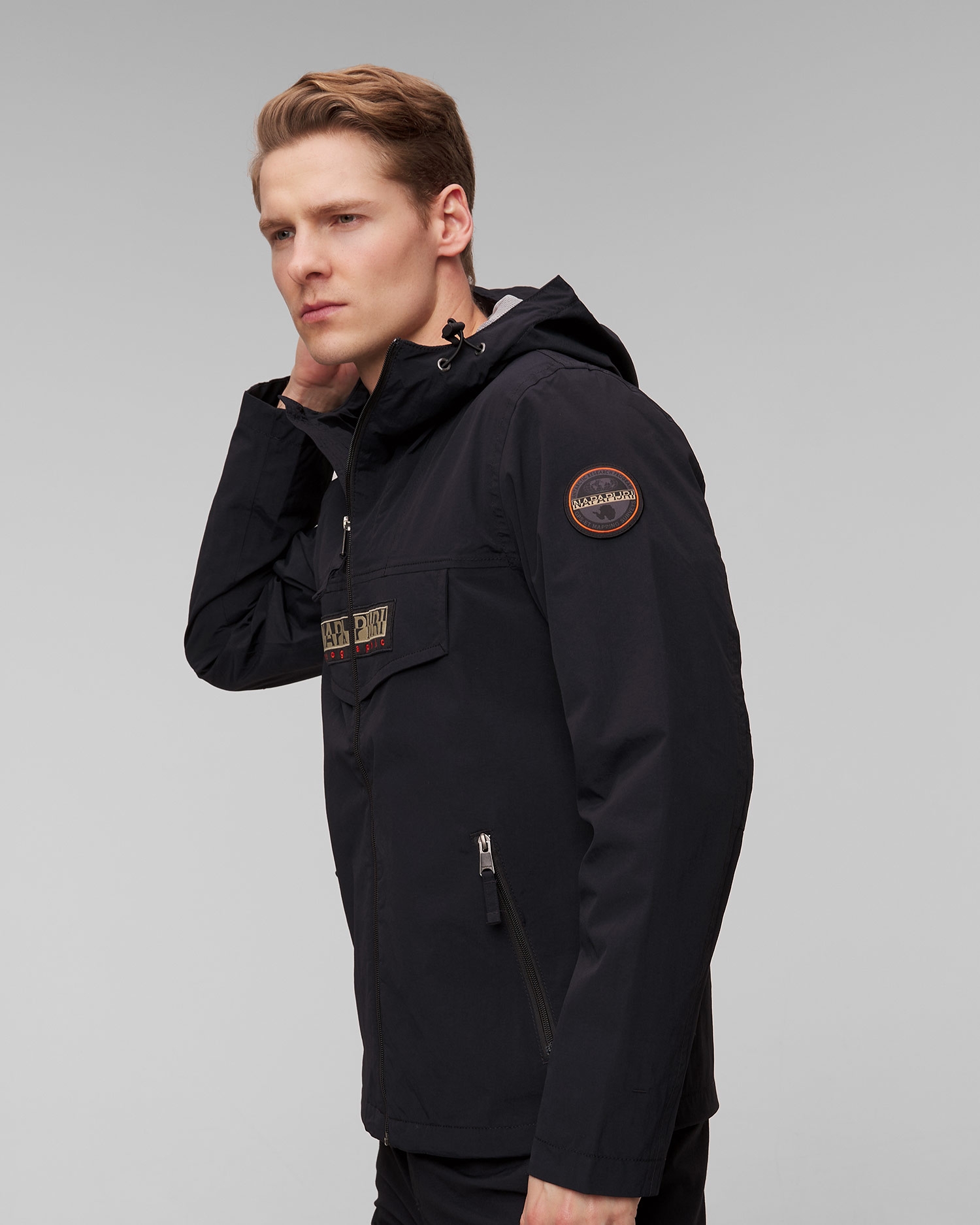 Černá pánská bunda Napapijri Rainforest Open S