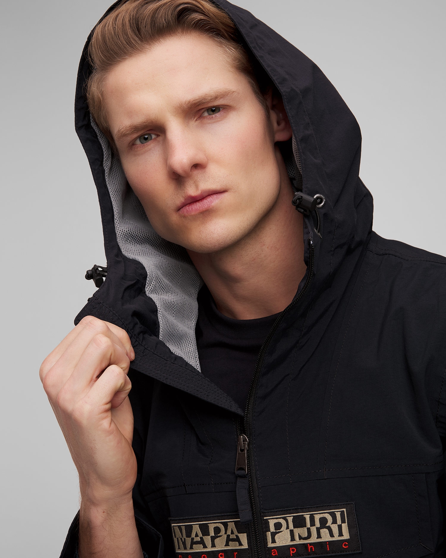 Černá pánská bunda Napapijri Rainforest Open S