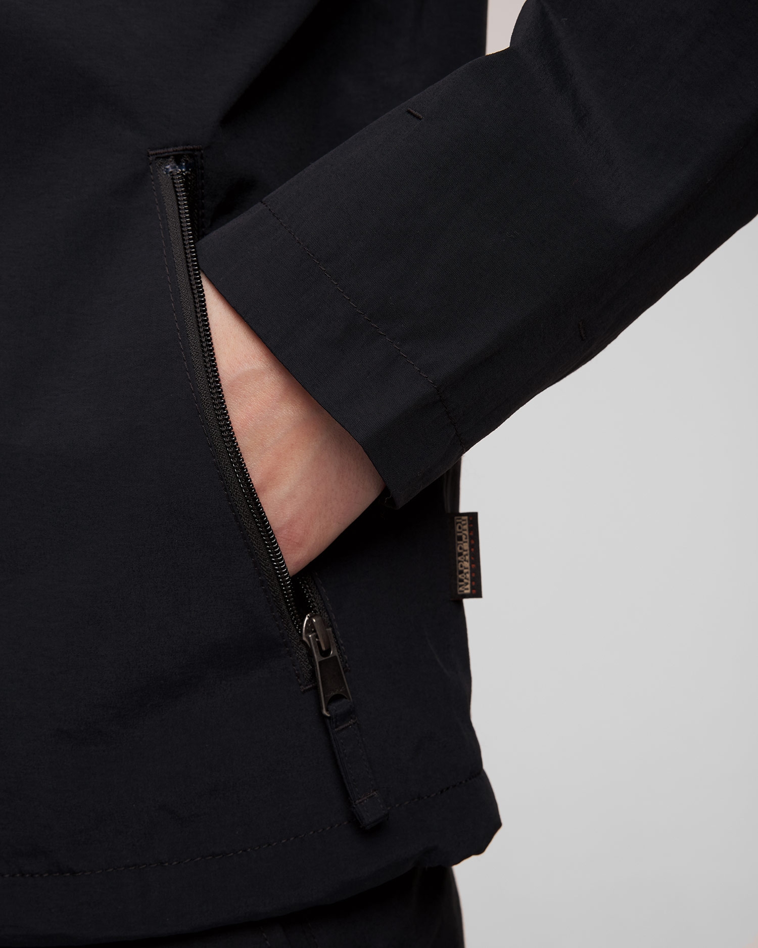 Černá pánská bunda Napapijri Rainforest Open S