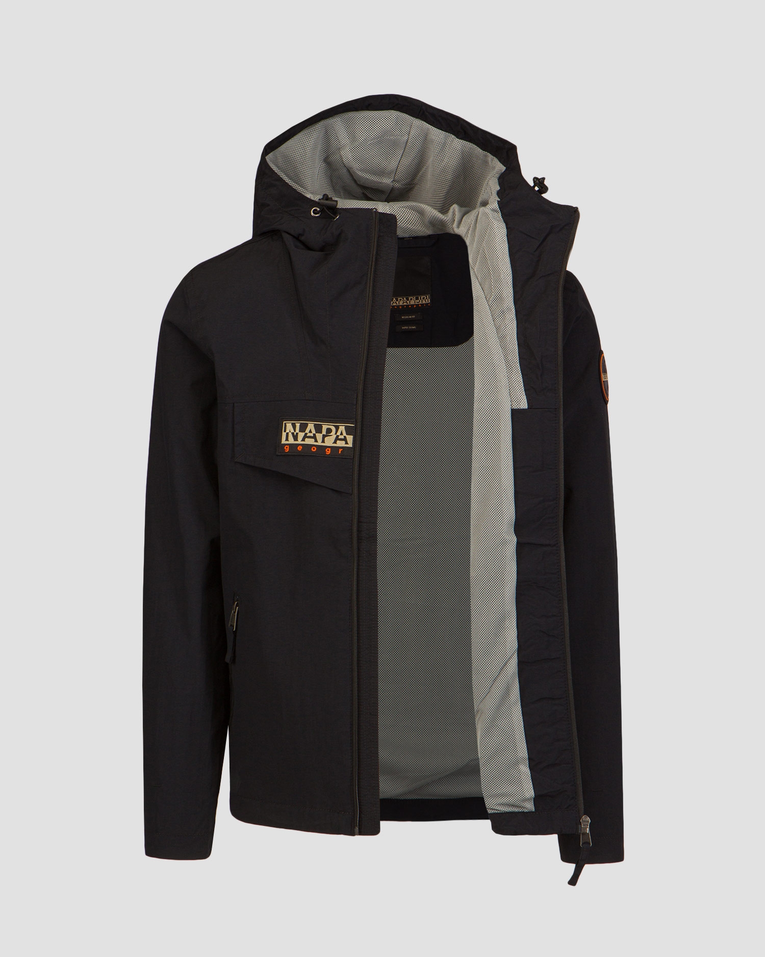 Černá pánská bunda Napapijri Rainforest Open S