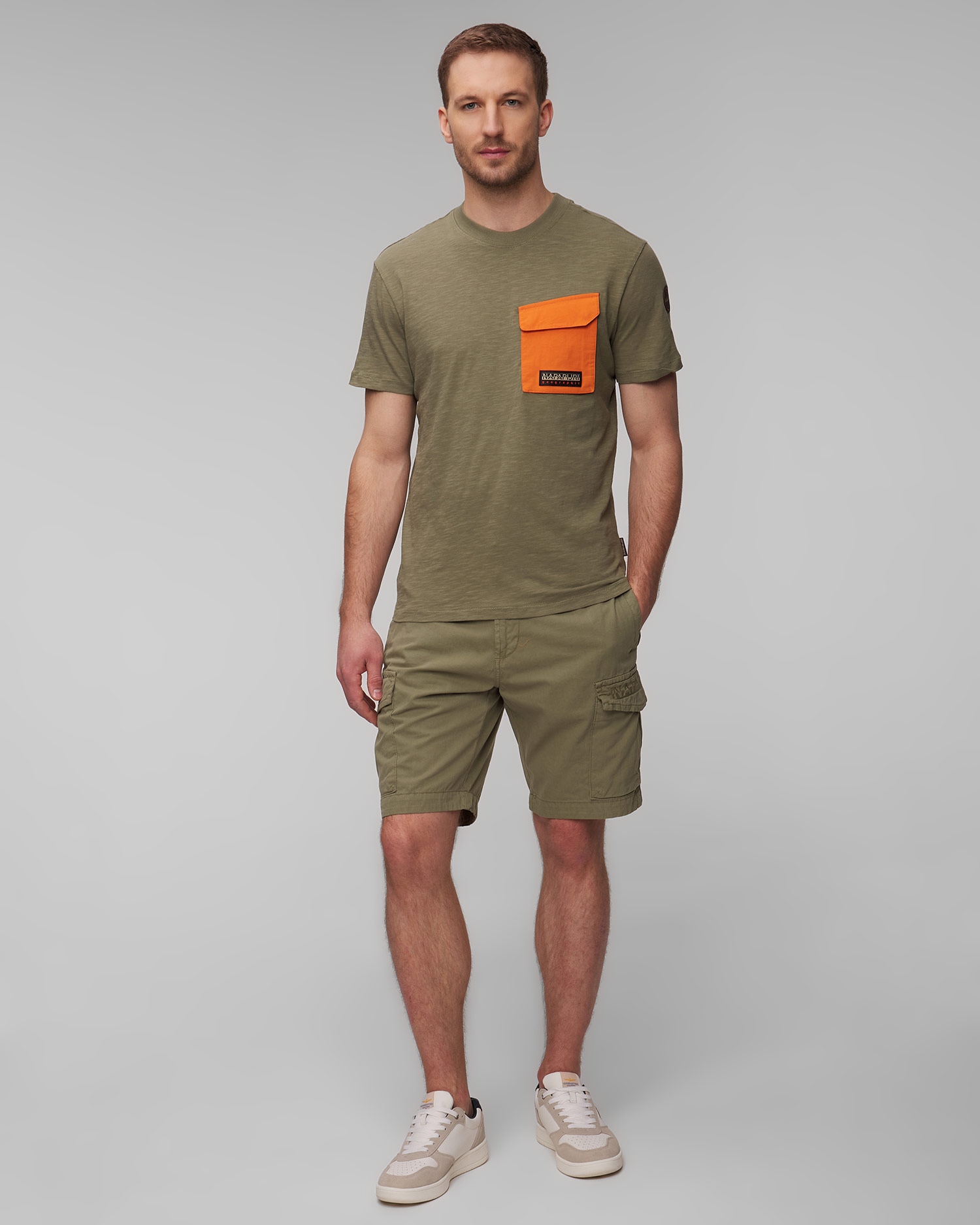 Zelené pánské tričko Napapijri S-Tepees