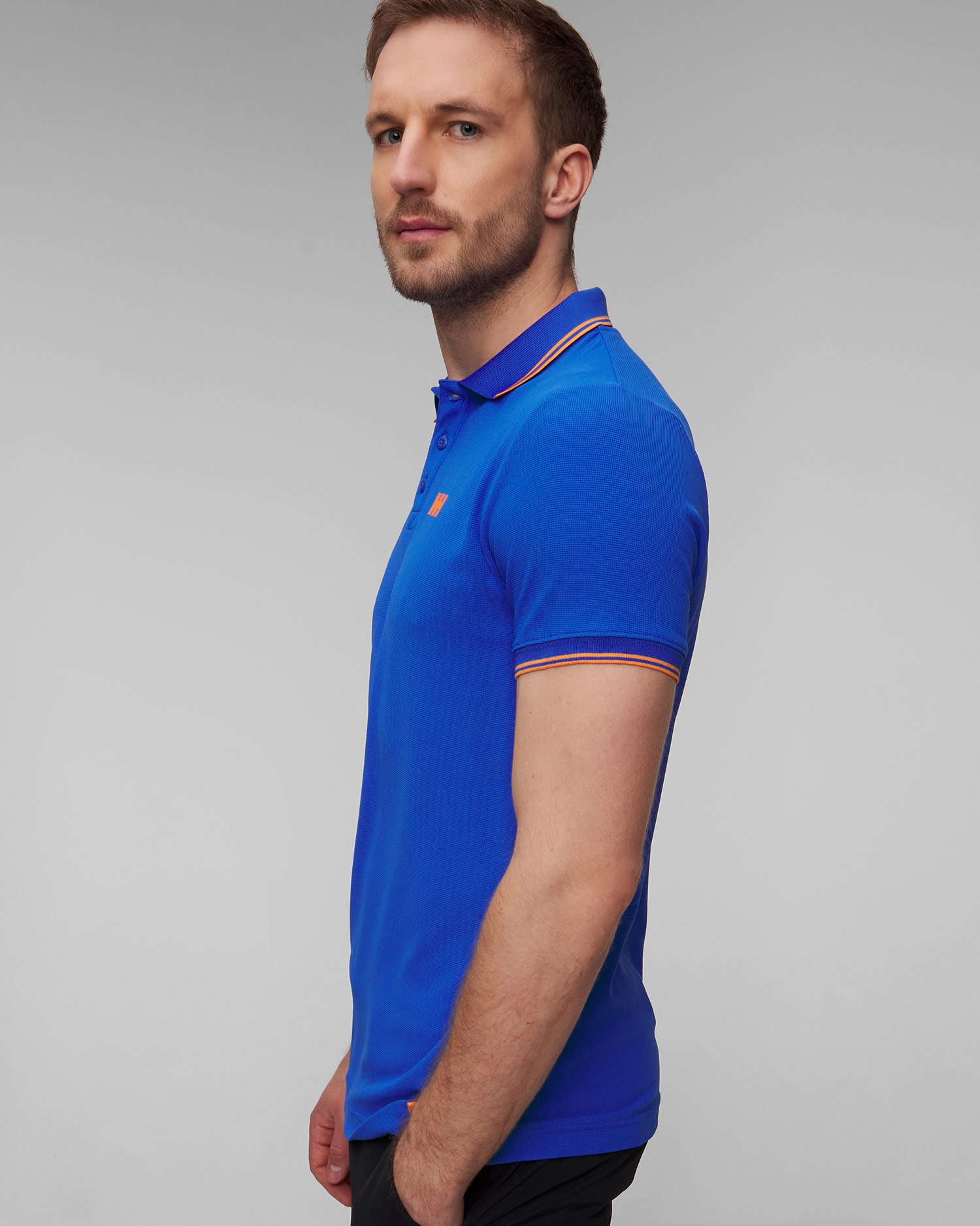 Modrá pánská polokošile Helly Hansen Kos Polo