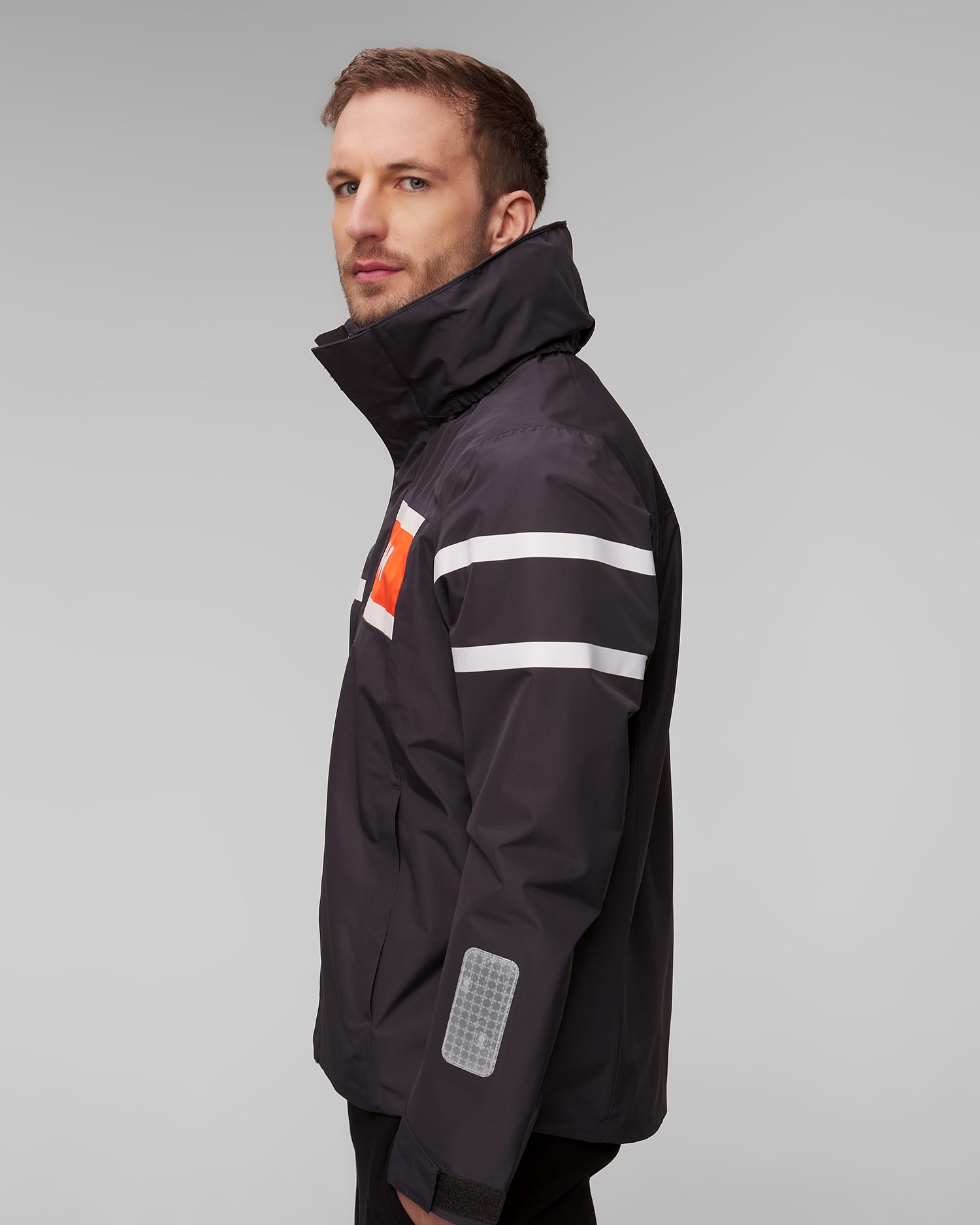 Šedá pánská jachtařská bunda Helly Hansen Salt Inshore Jacket