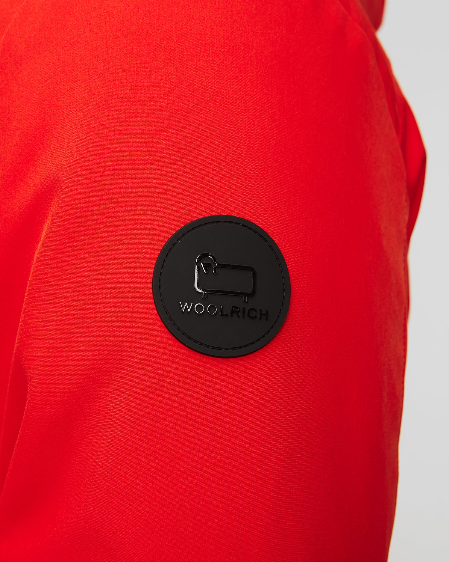 Czerwona kurtka męska Woolrich Pacific Soft Shell Jacket