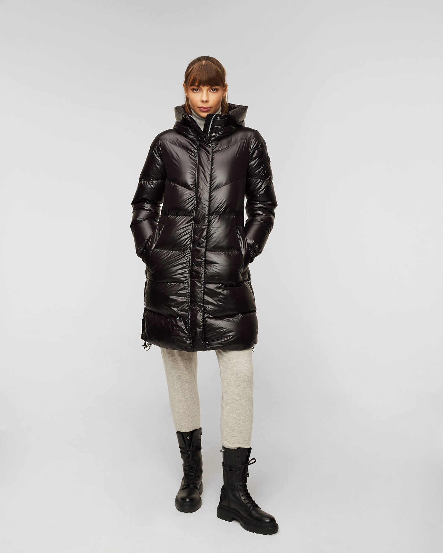 Płaszcz puchowy damski Woolrich Aliquippa Long Puffer Jacket