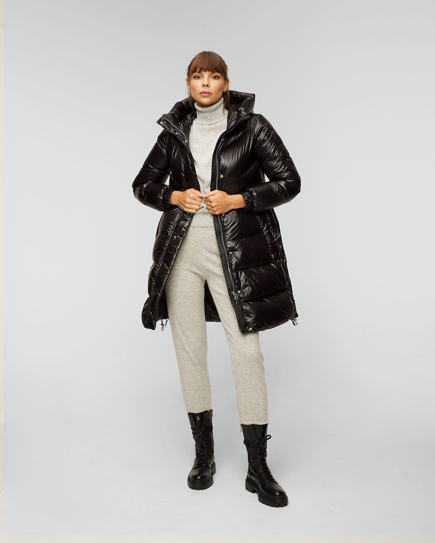 Płaszcz puchowy damski Woolrich Aliquippa Long Puffer Jacket