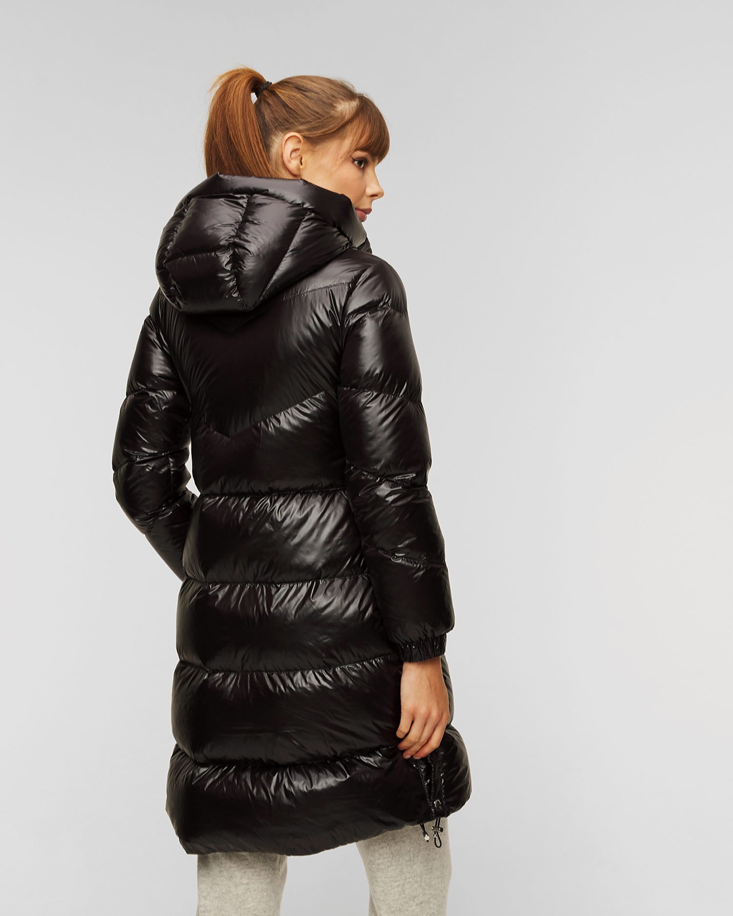 Płaszcz puchowy damski Woolrich Aliquippa Long Puffer Jacket