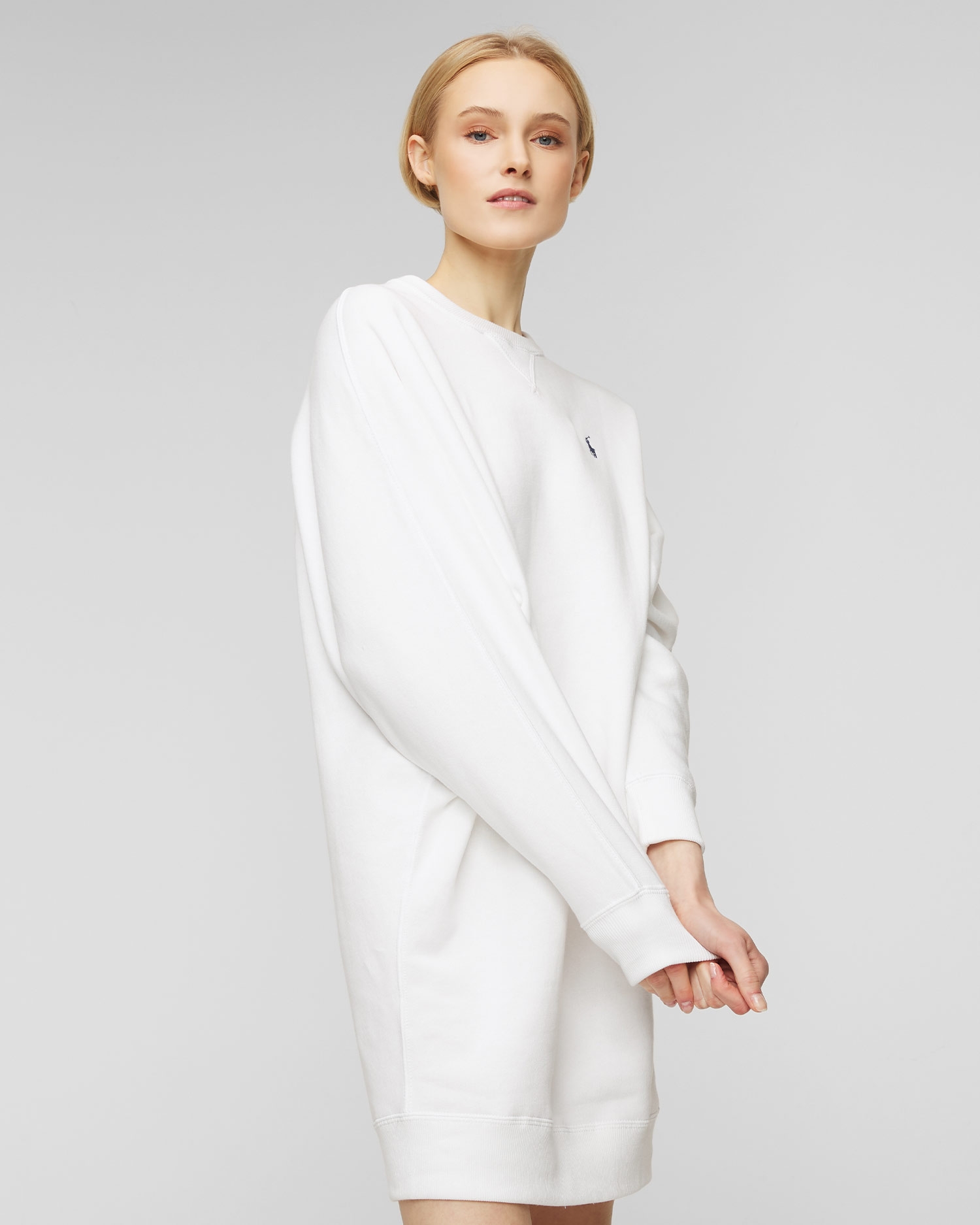 Šaty POLO RALPH LAUREN LW SEASONAL FLEECE-SSL-DAD