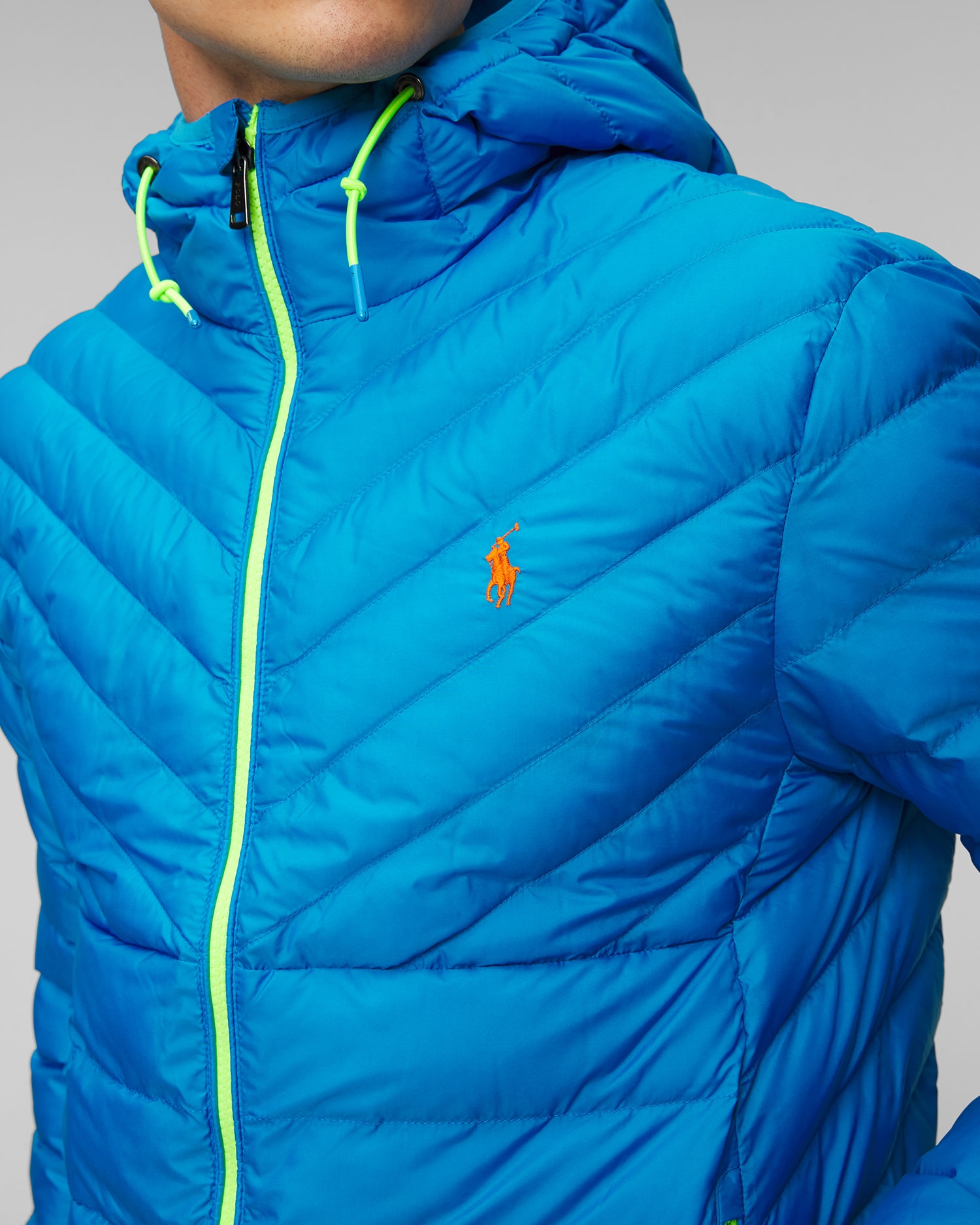 Niebieska kurtka męska Polo Ralph Lauren