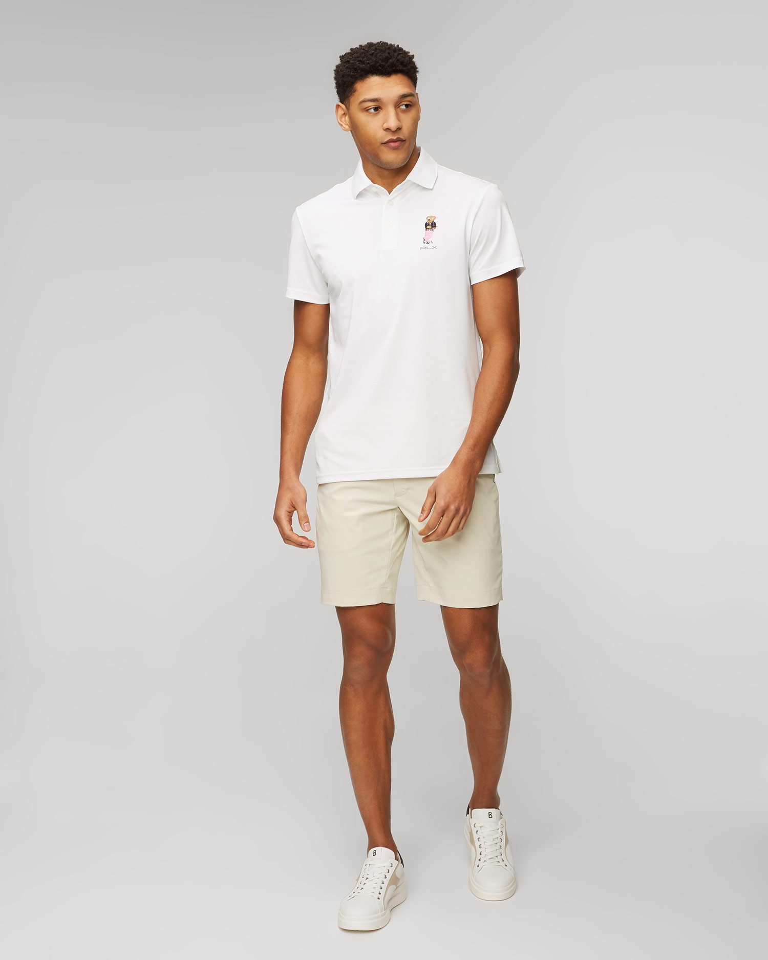 Bílá pánská polokošile Ralph Lauren RLX Golf