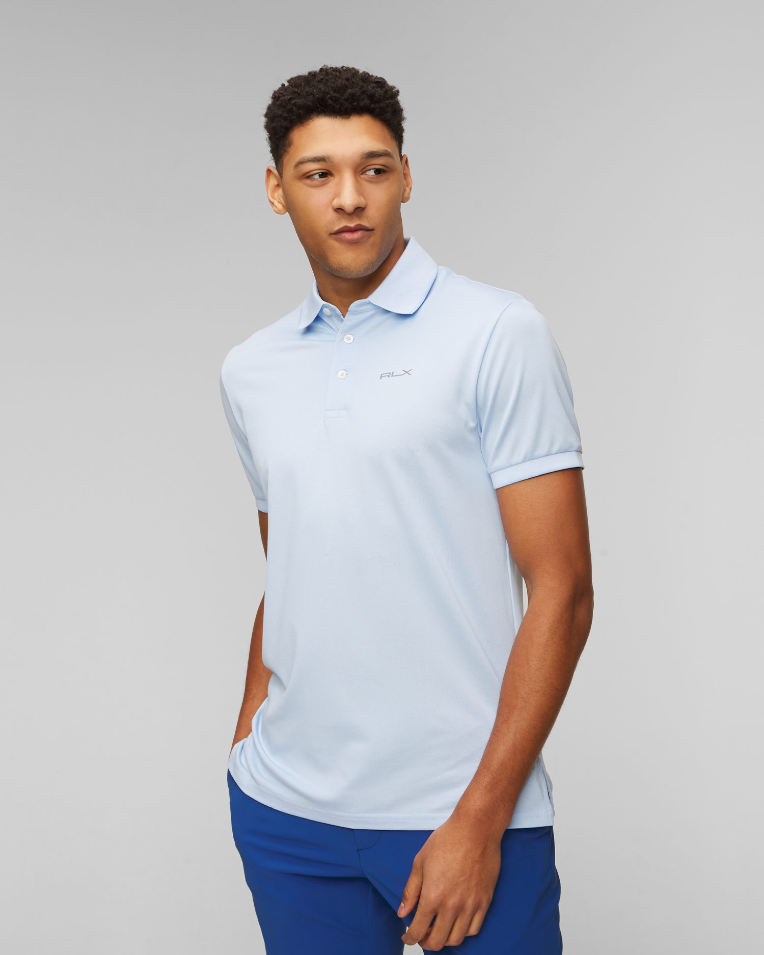 Modrá pánská polokošile Ralph Lauren RLX Golf