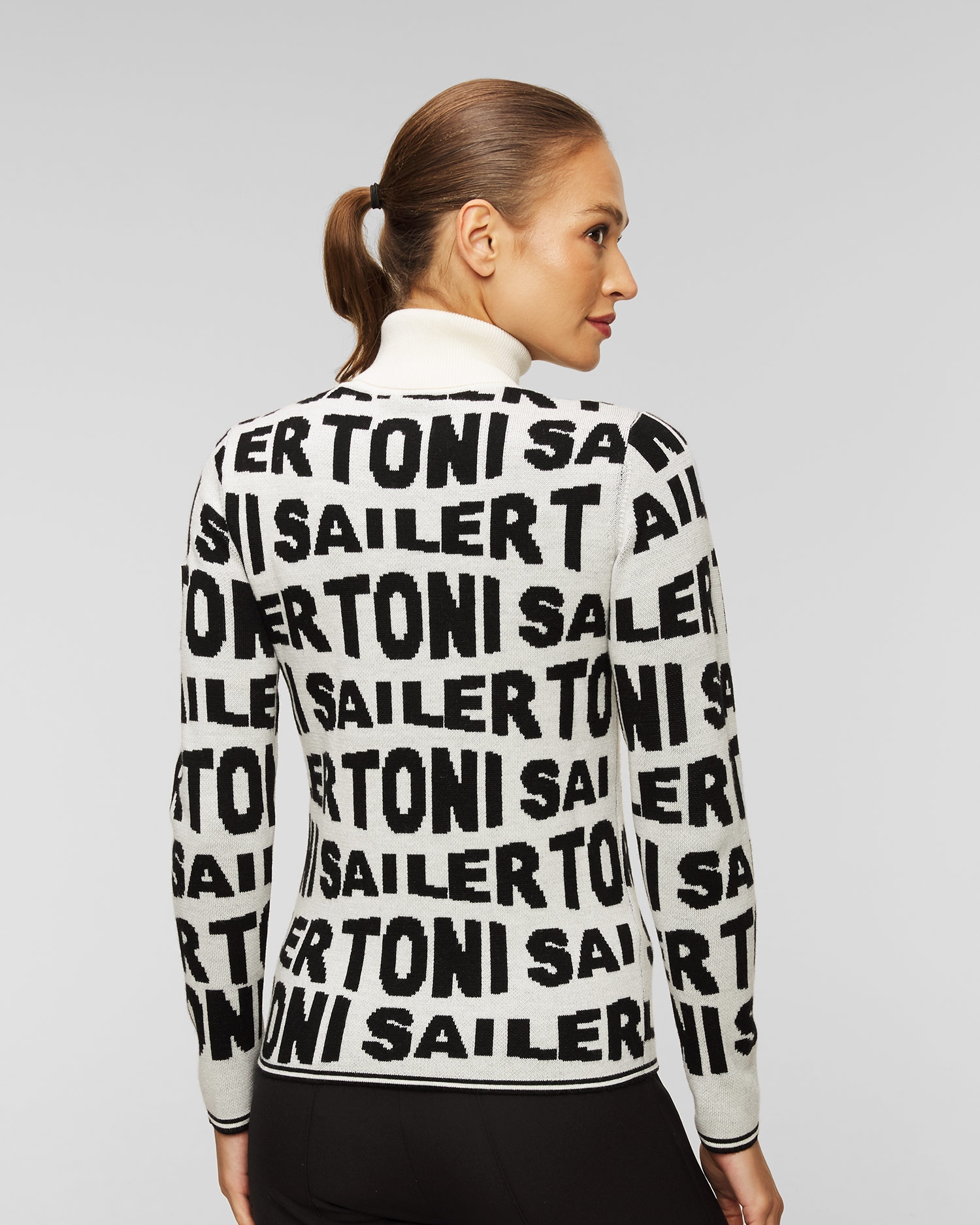 Bílý vlněný dámský svetr Toni Sailer Suse