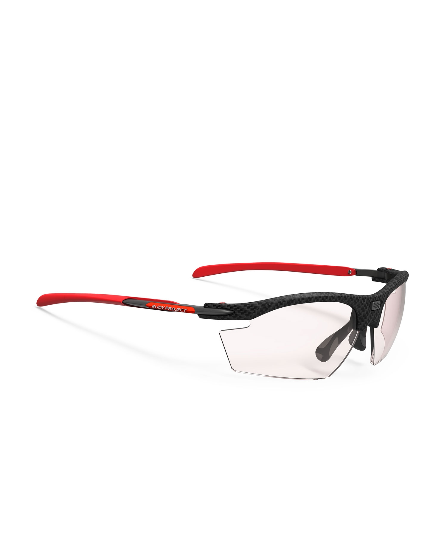 RUDY PROJECT RYDON Sportbrille, Farbe/Muster: Czerwony,Czarny