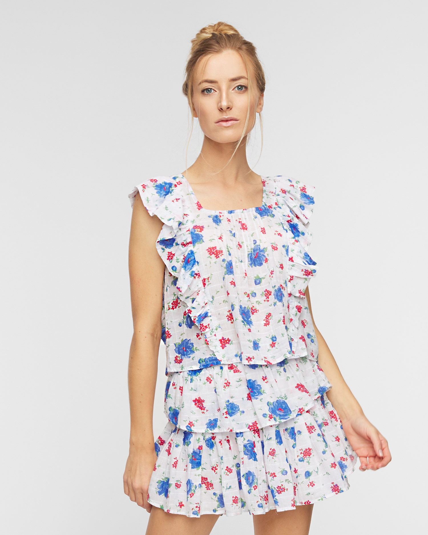 Sukně LoveShackFancy RUFFLE