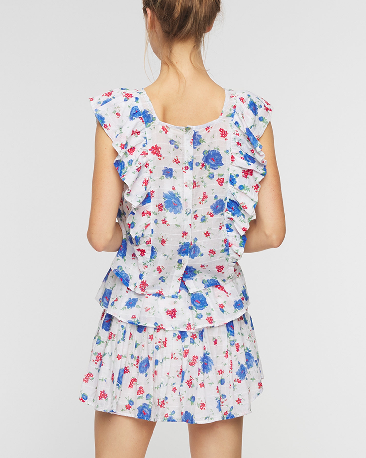 Sukně LoveShackFancy RUFFLE