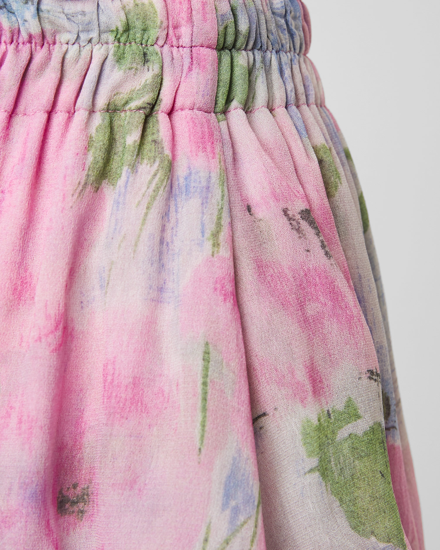 Sukně LoveShackFancy RUFFLE MINI SKIRT