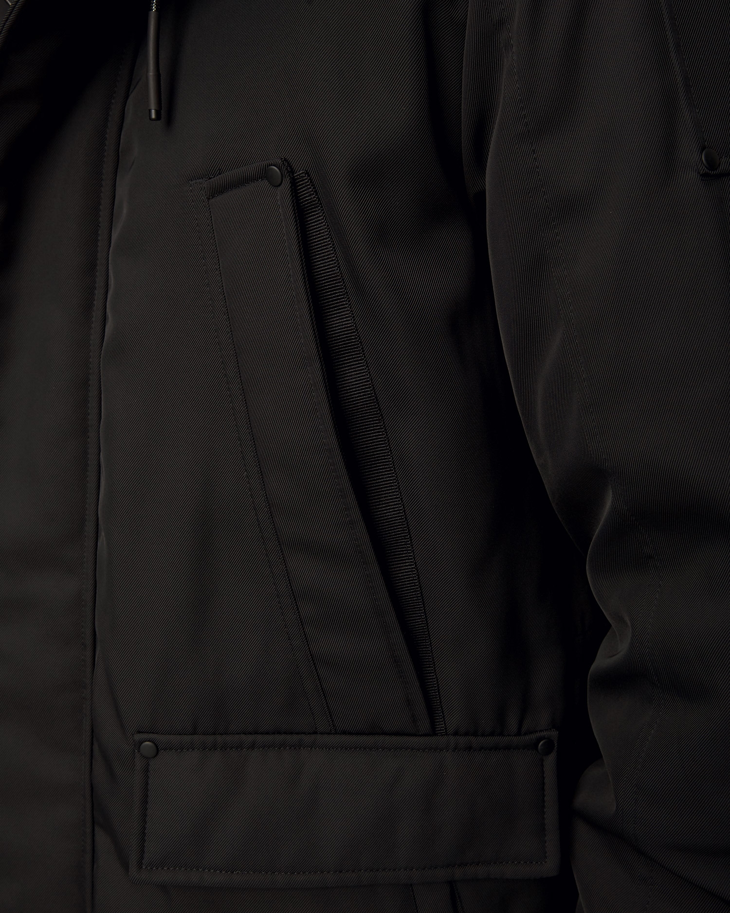 Černá pánská bunda Moose Knuckles Garson Anorak