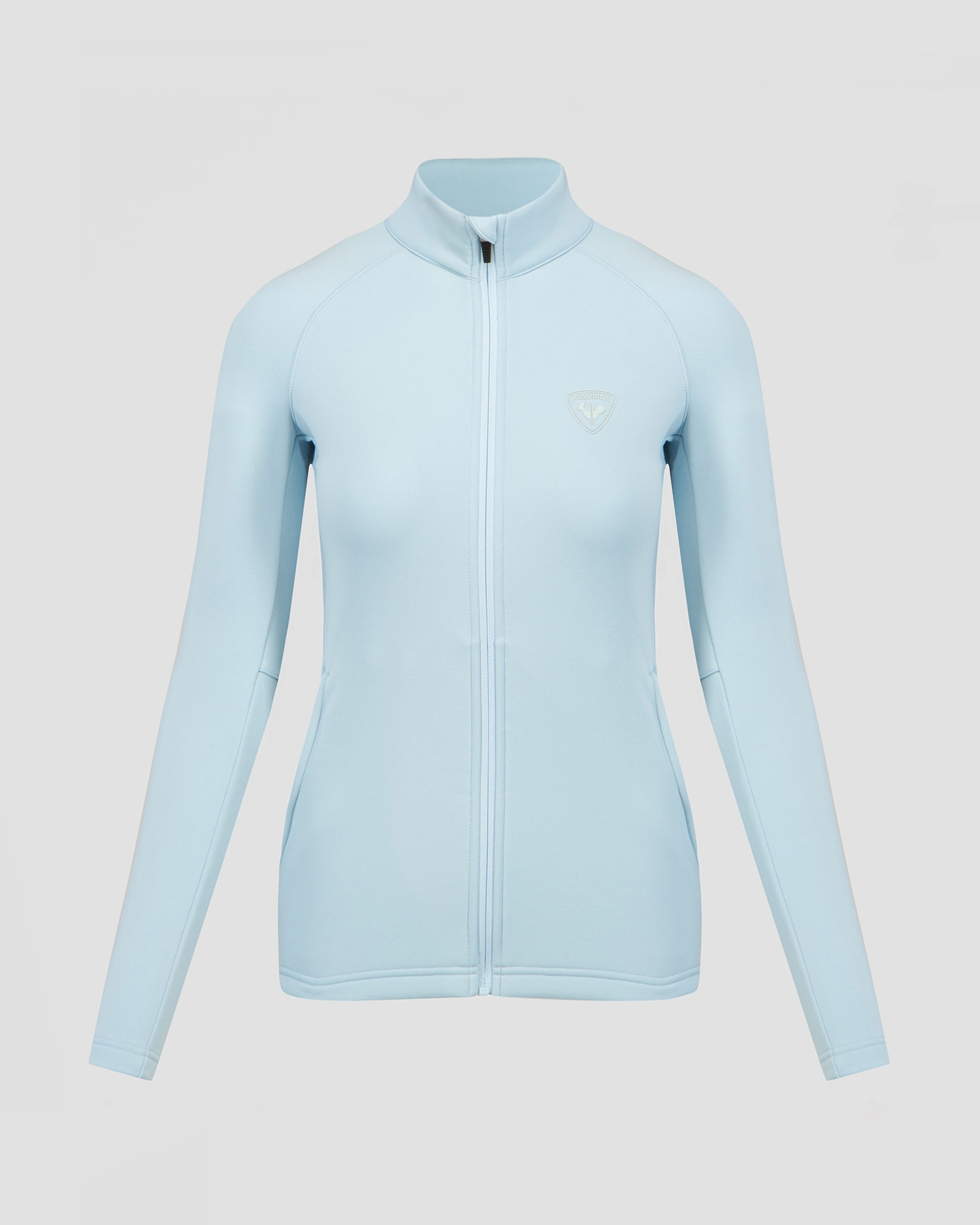 Dámská mikina Rossignol Classique Clim ve Světle Modrém Barevném Odstínu