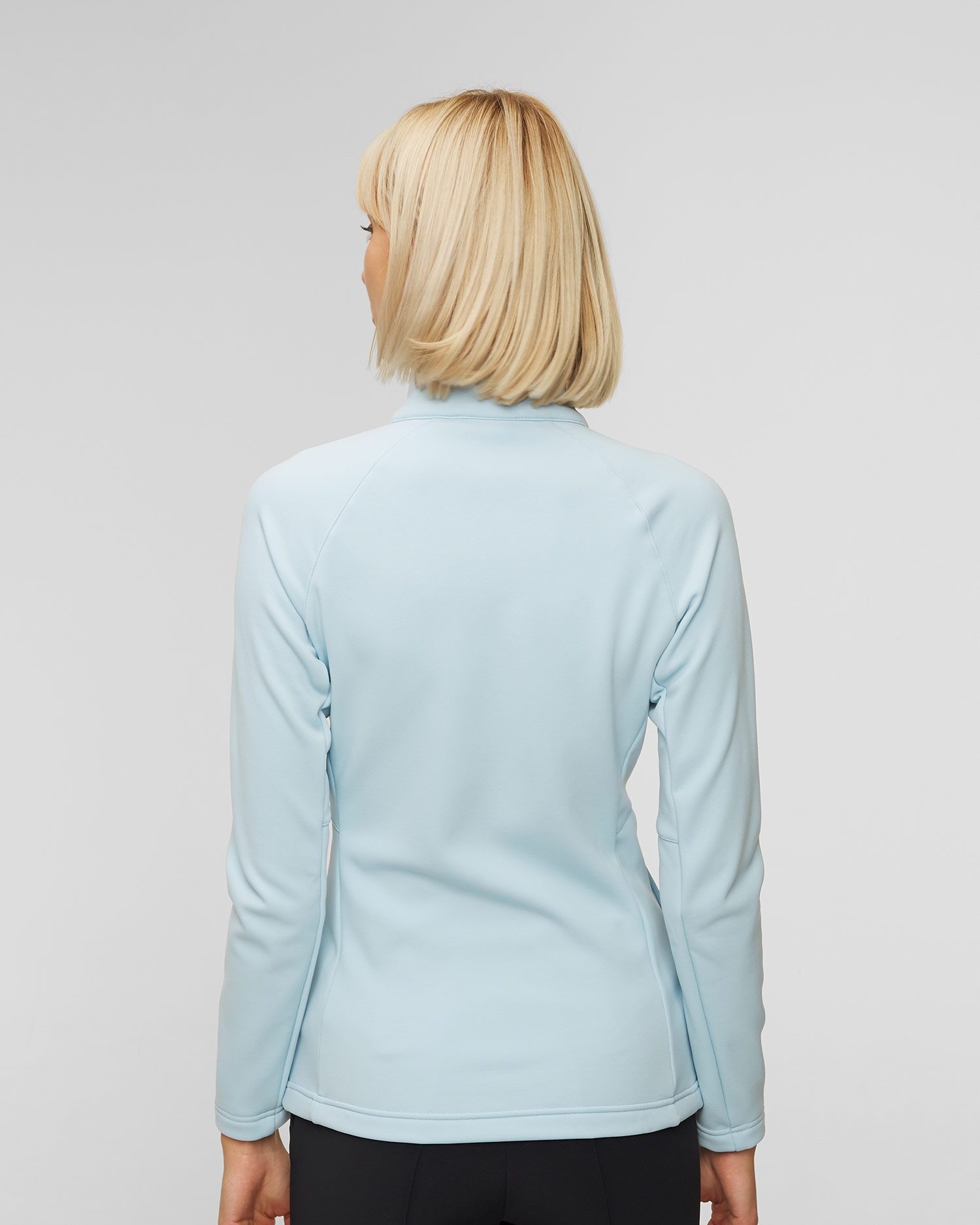 Dámská mikina Rossignol Classique Clim ve Světle Modrém Barevném Odstínu