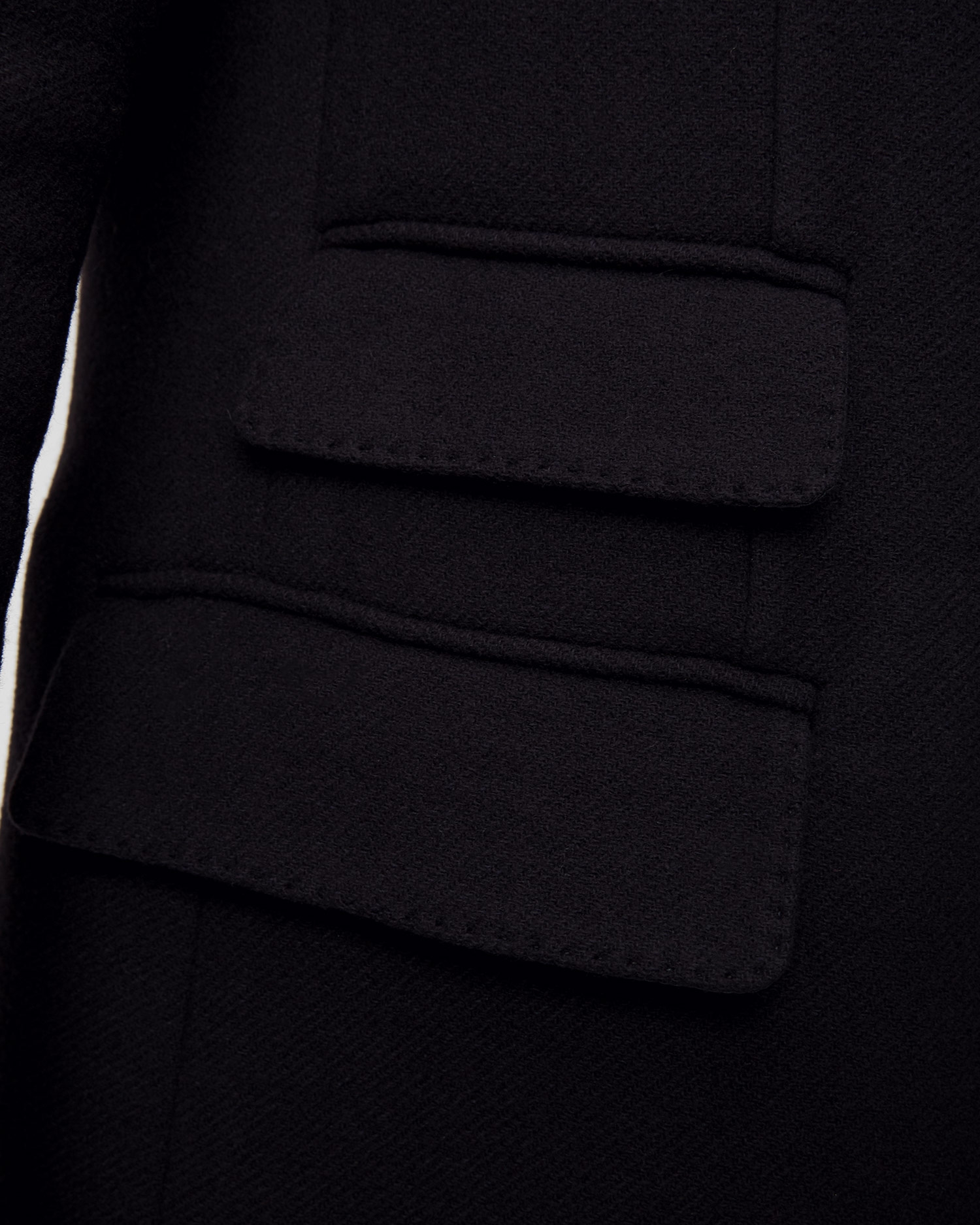 Tmavě modré vlněné pánské sako Dondup Blazer