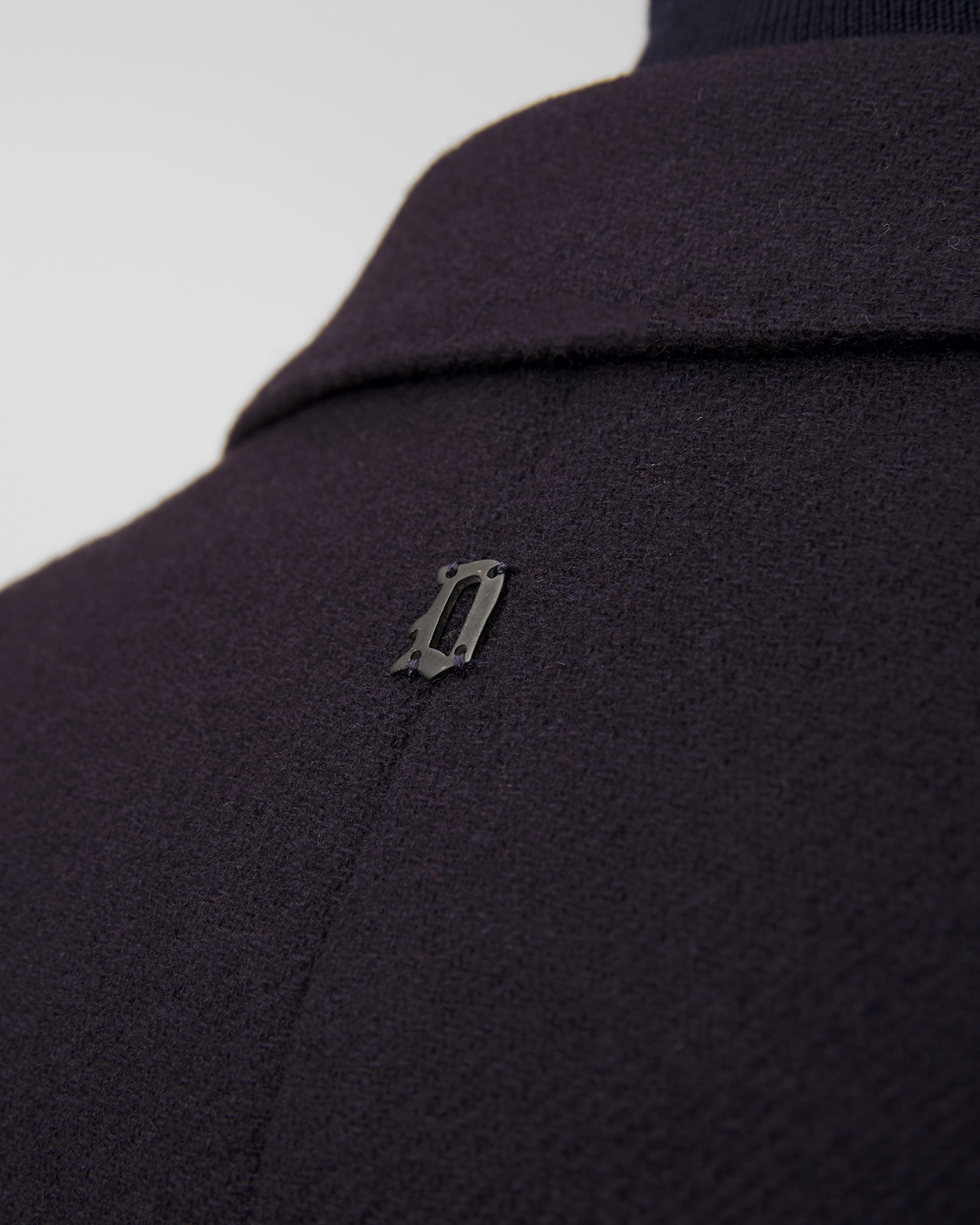 Tmavě modré vlněné pánské sako Dondup Blazer