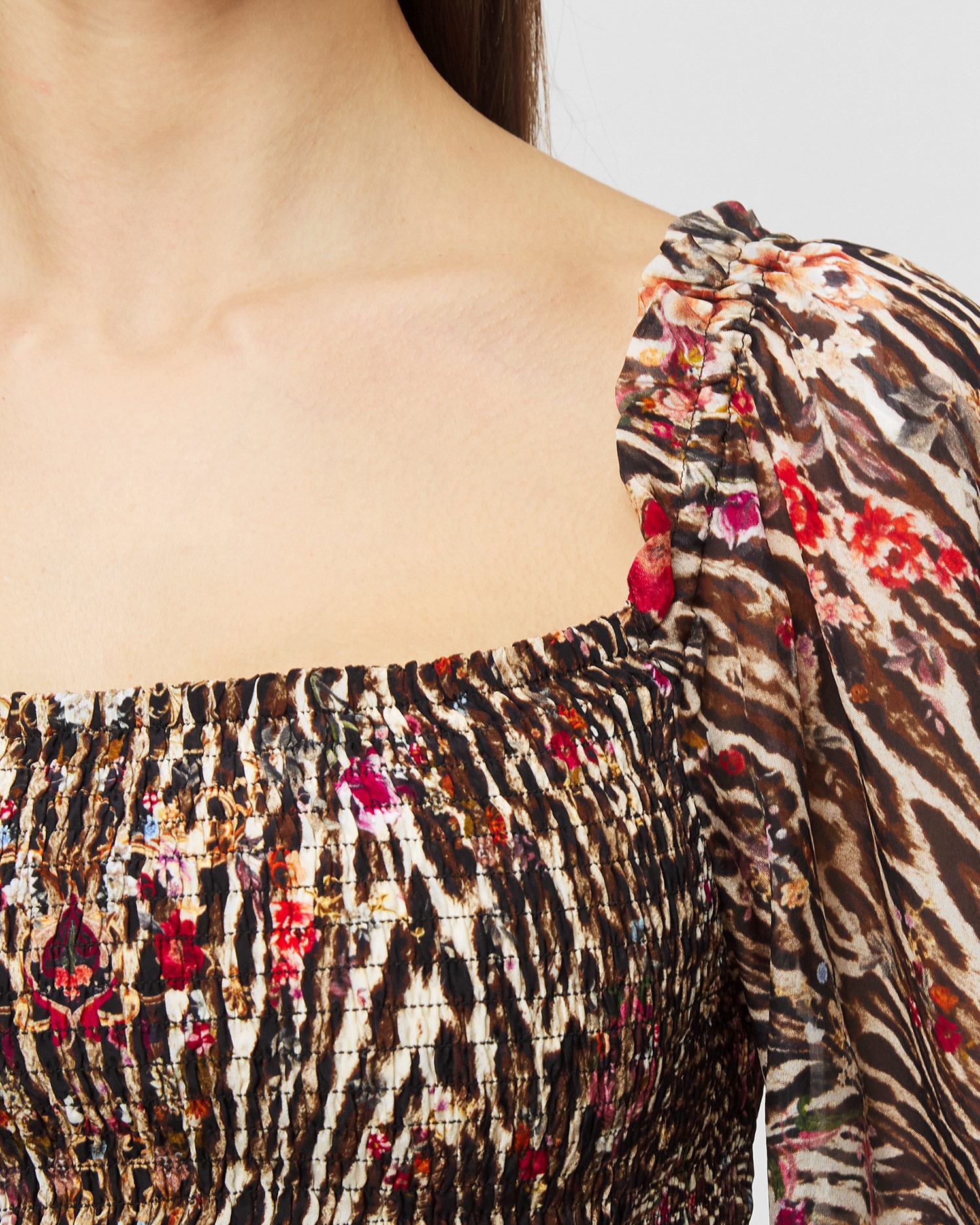 Šaty Camilla SHIRRED BODICE MINI