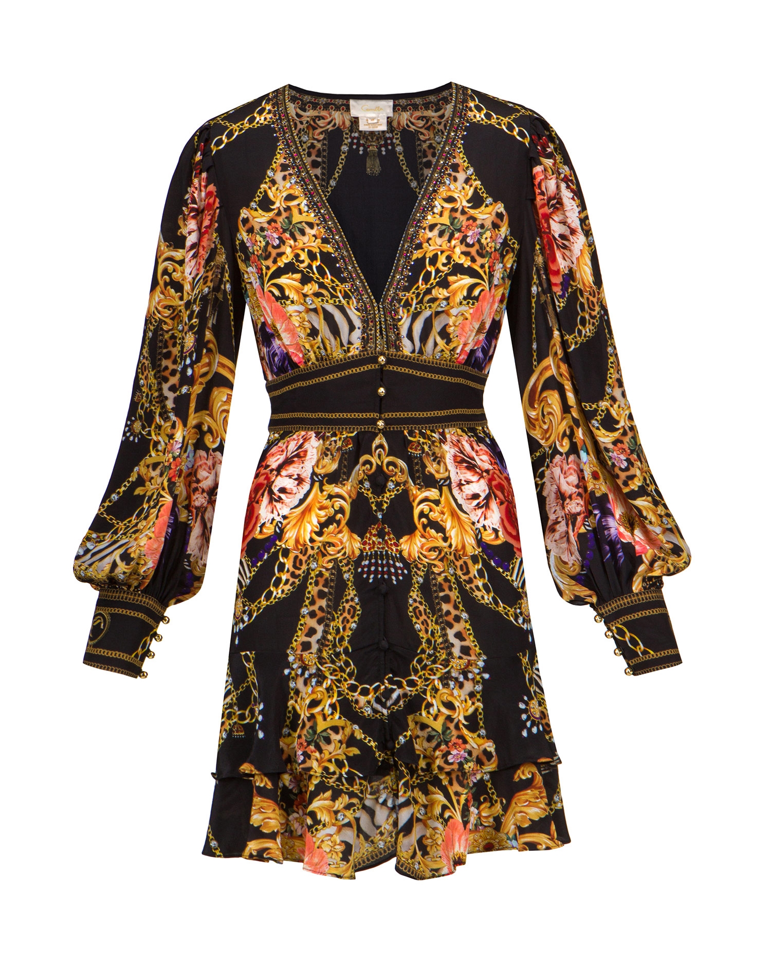 Hedvábné šaty Camilla A NIGHT IN THE 90S