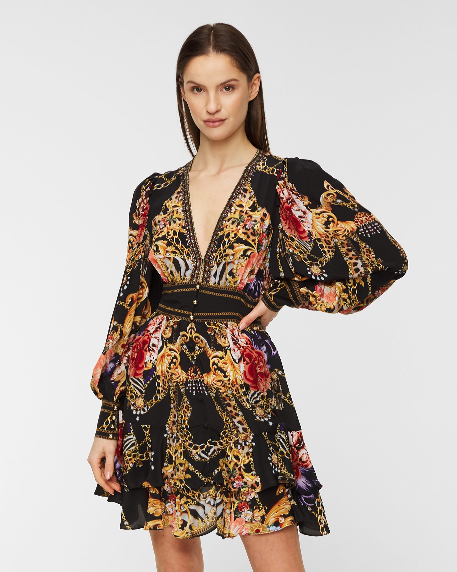 Hedvábné šaty Camilla A NIGHT IN THE 90S